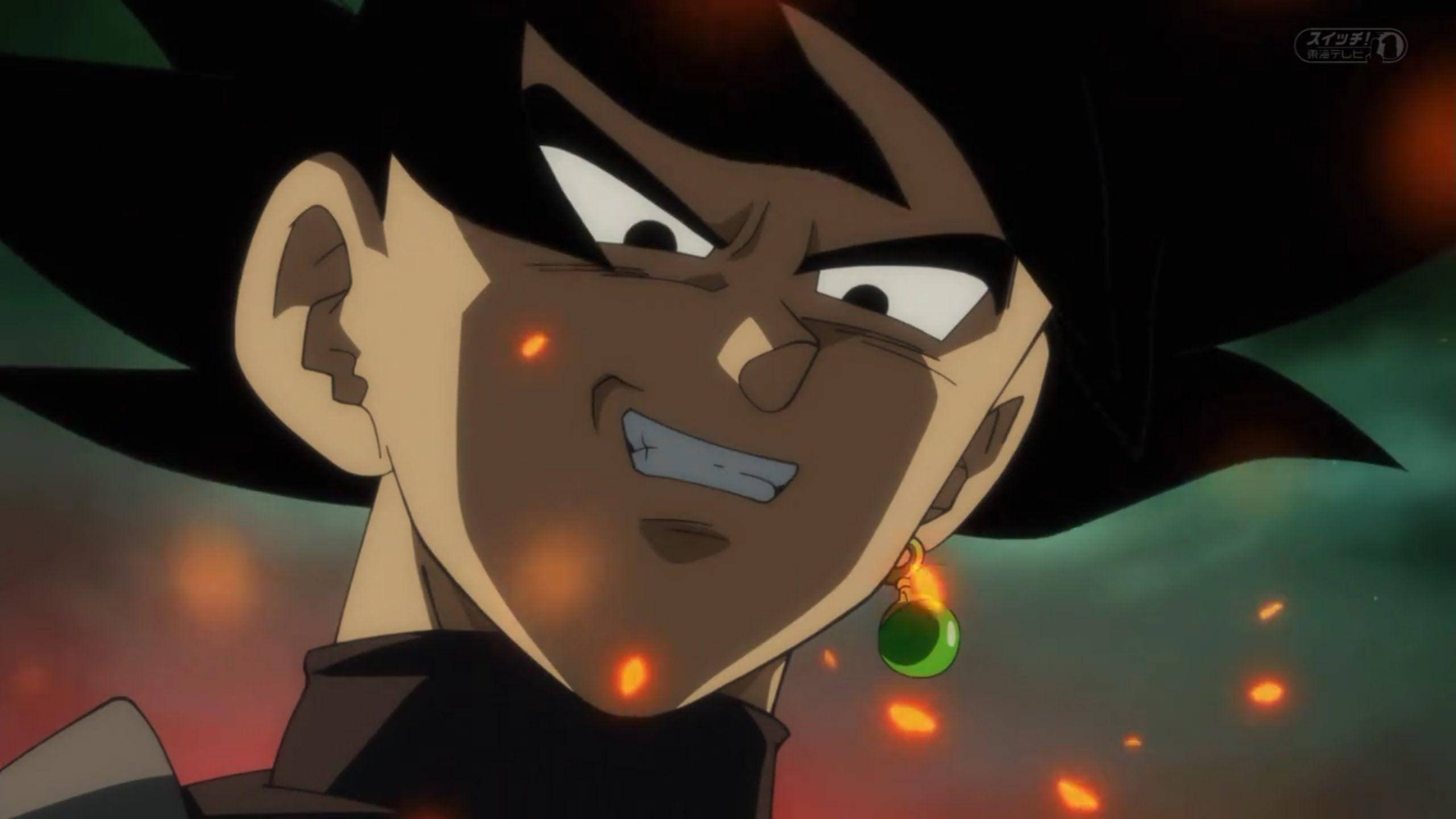 Musta Goku virnistää mielettömästi Taustakuvat