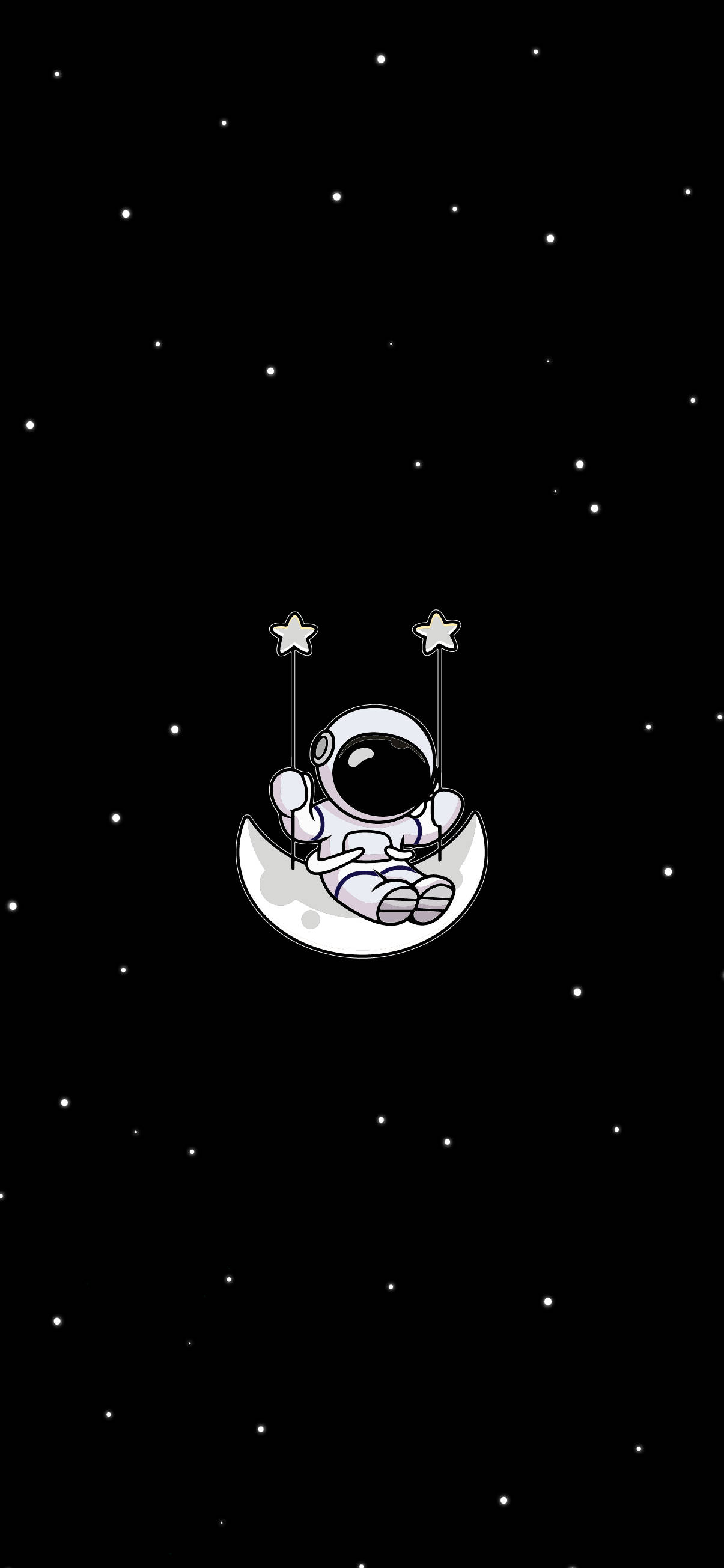 Musta ja valkoinen astronautti kuukeinulla Taustakuvat