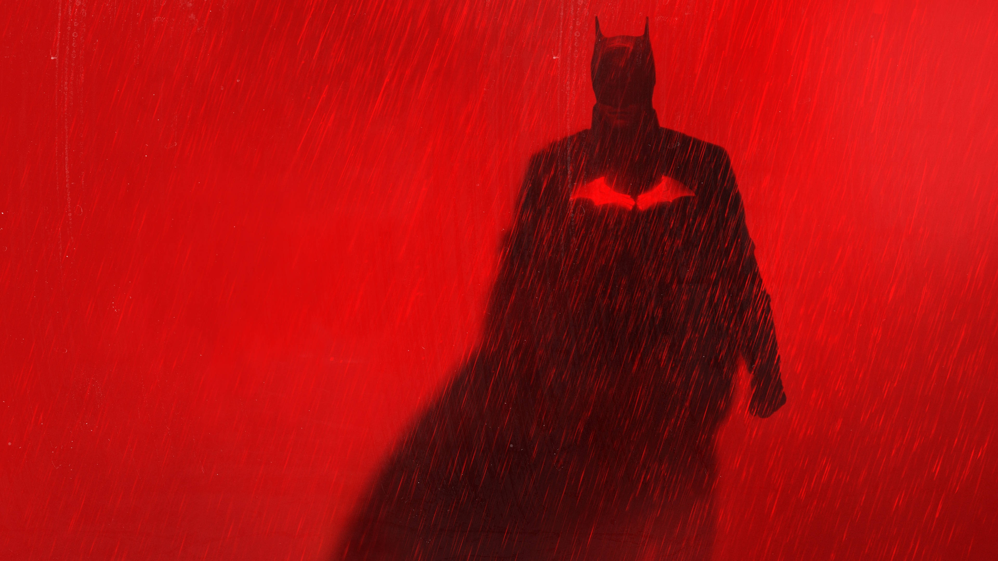 Musta Punainen 4K Batman Juliste Taustakuvat