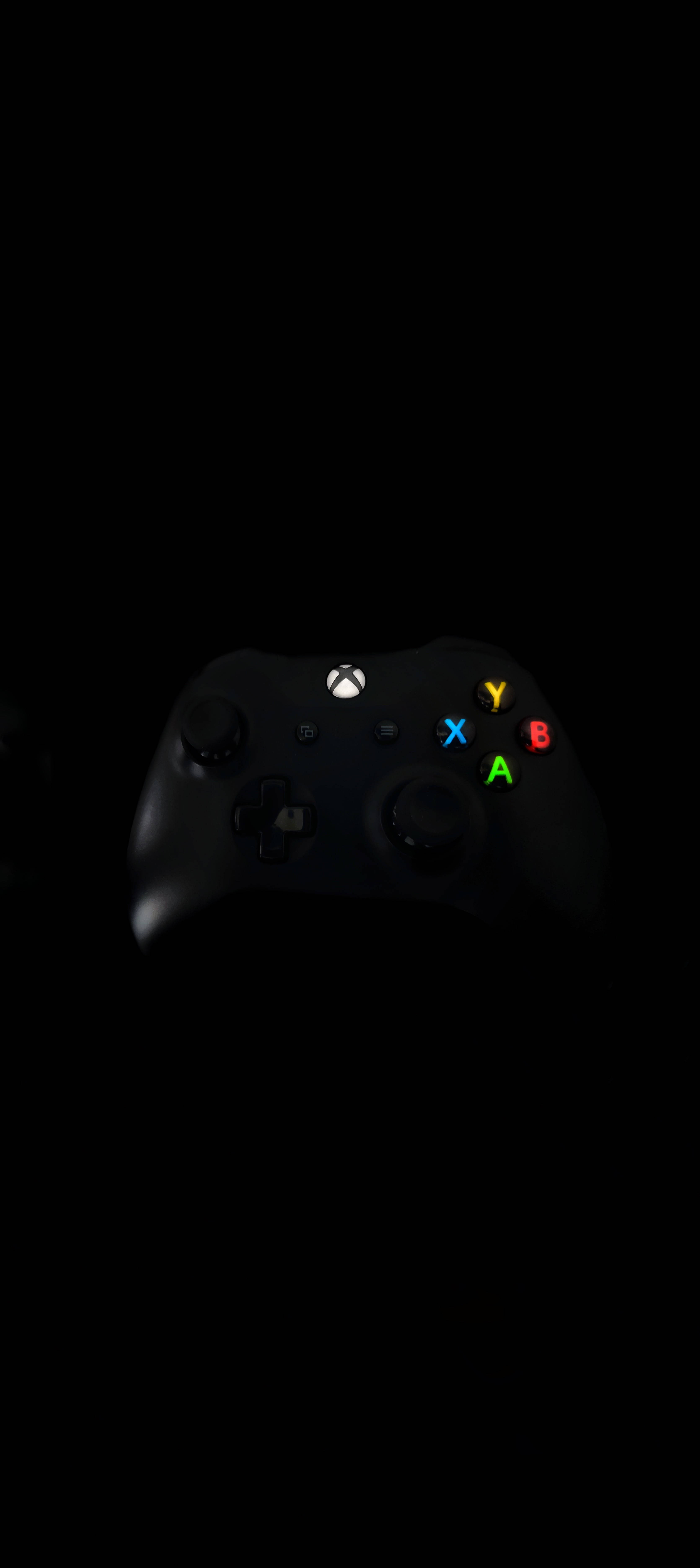 Musta Xbox-ohjain 8K Puhelin Taustakuvat