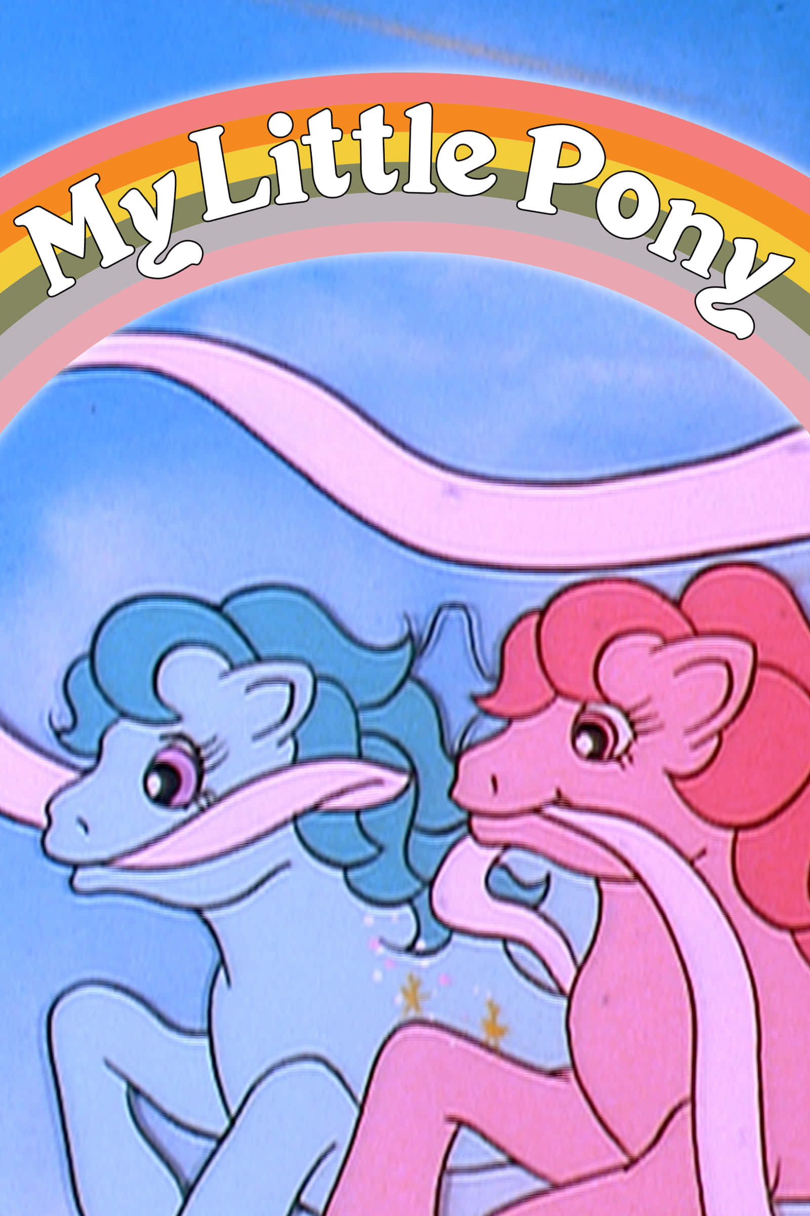 My Little Pony Rainbow Dash ja Pinkie -kuva Taustakuvat