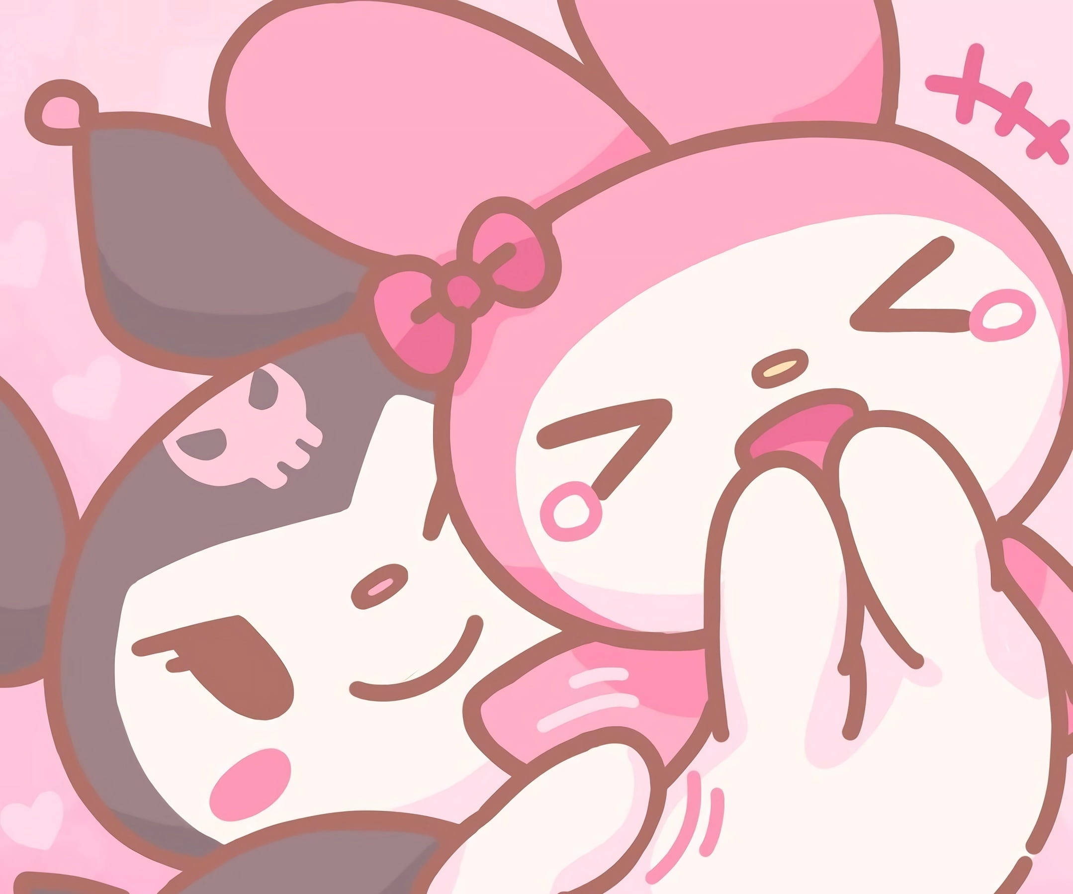 My Melody Kuromi Halaus Taustakuvat