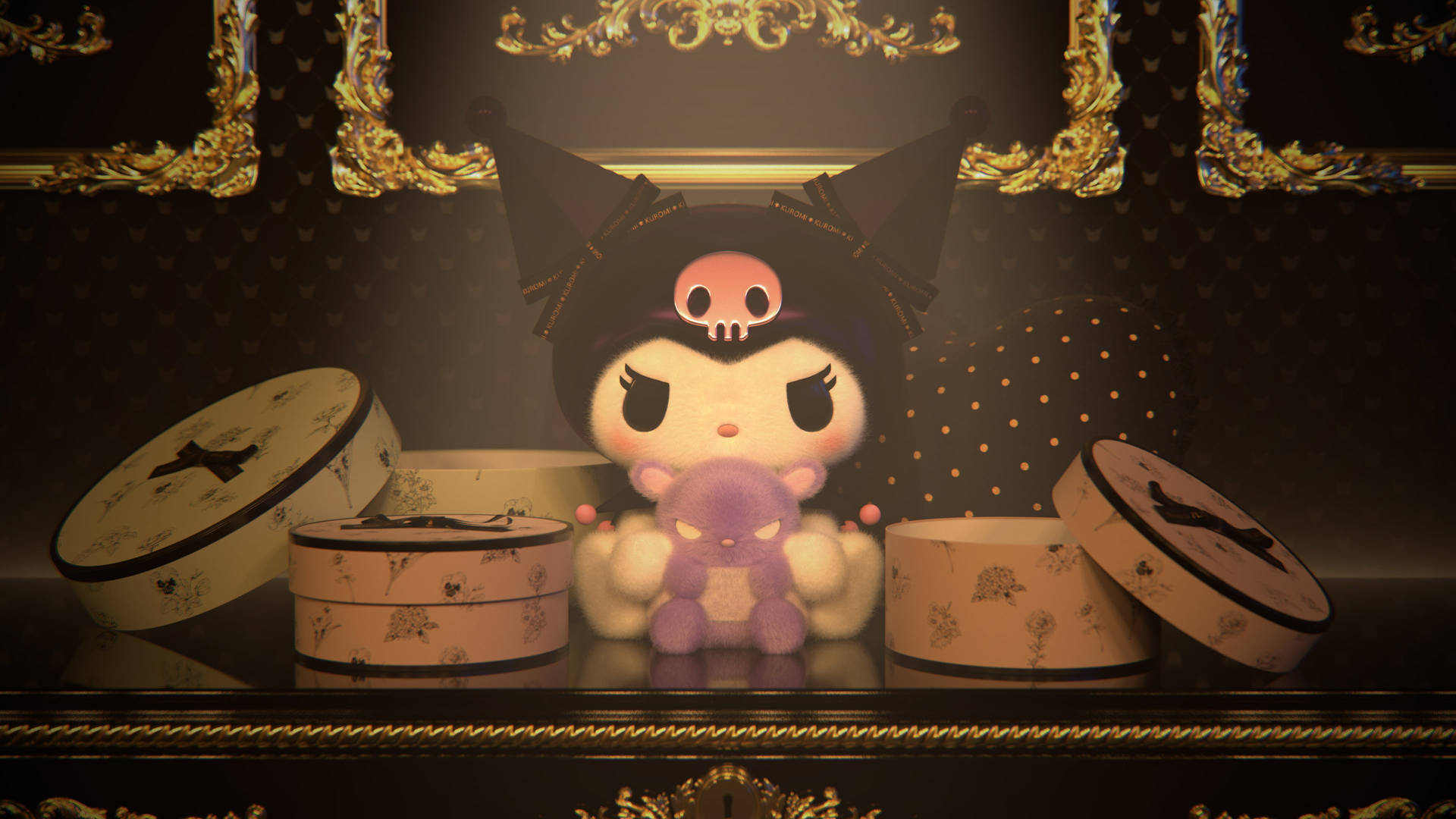 My Melody Kuromi avaa lahjalaatikoita