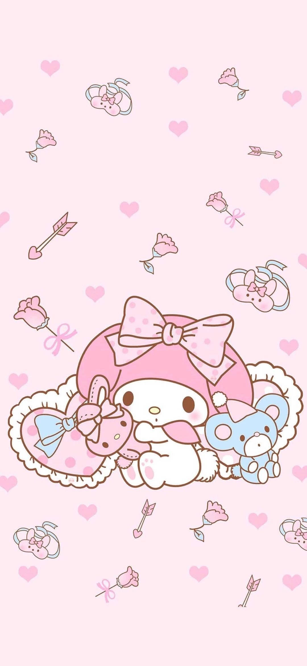 My Melody Valkoinen Kani Taustakuvat