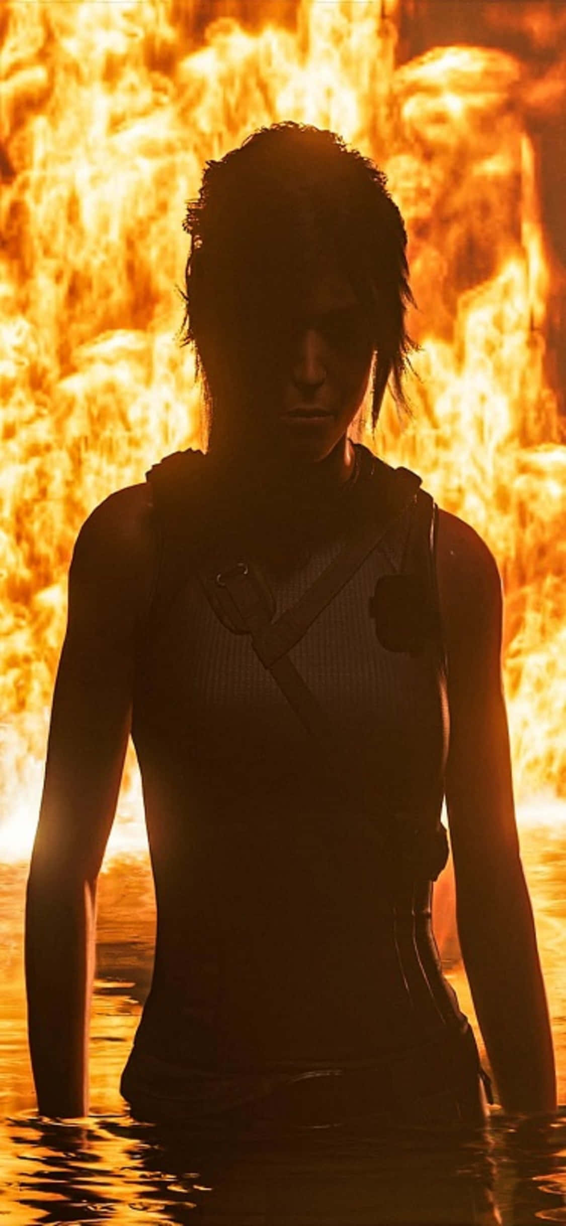 Näe Rise of the Tomb Raider iPhone X:llä Taustakuvat