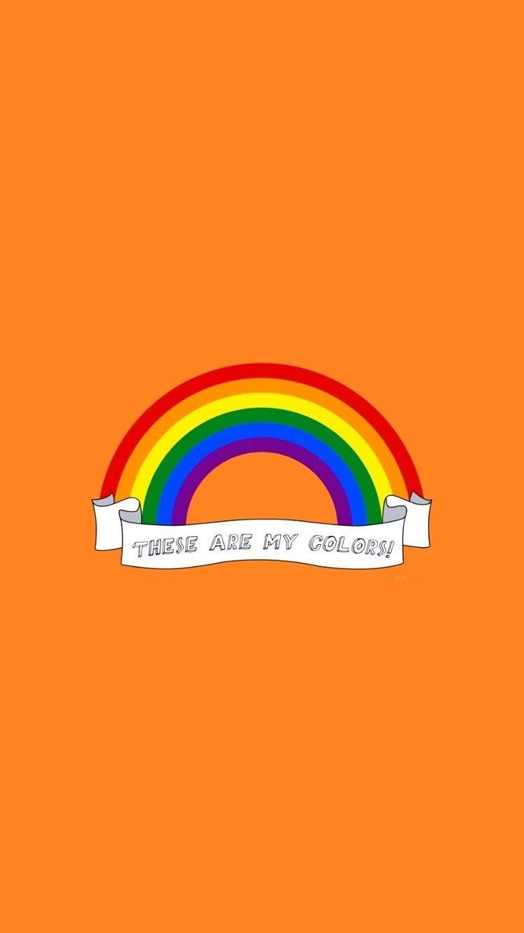 Nämä ovat minun värit esteettinen LGBT Taustakuvat