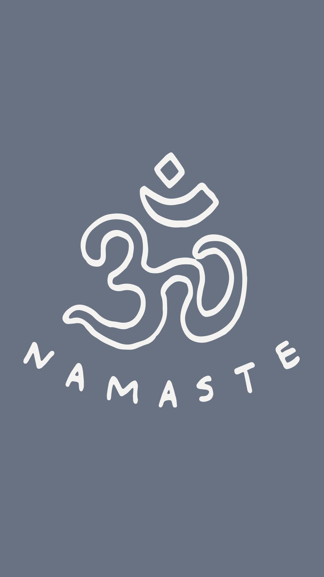 Namaste henkinen estetiikka Taustakuvat