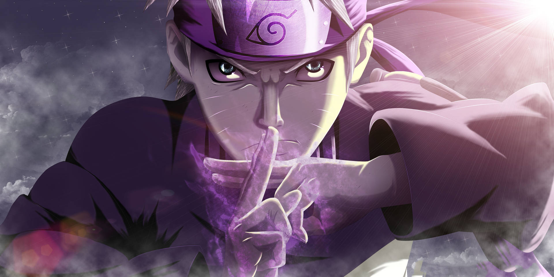 Naruto 4K varjokloonitekniikka taustakuva