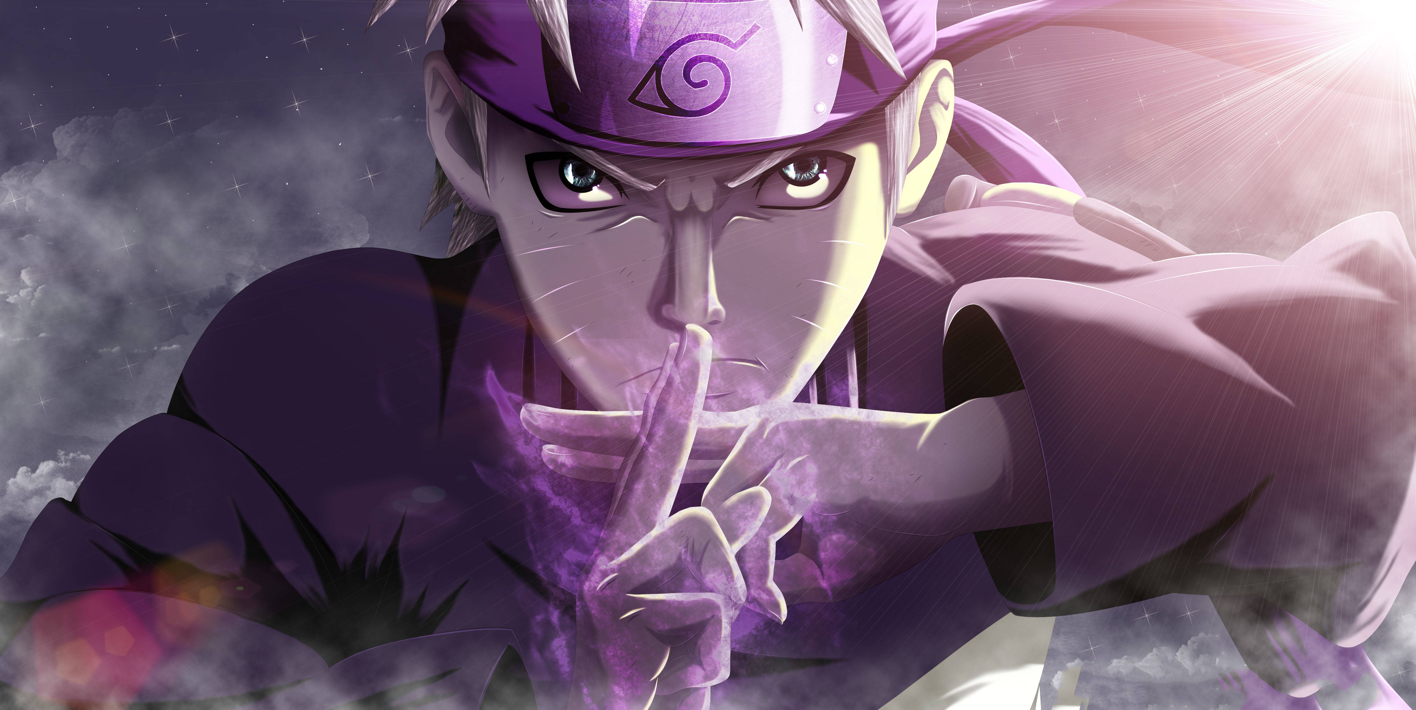 Naruto 4K Varjokloonitekniikka Taustakuvat