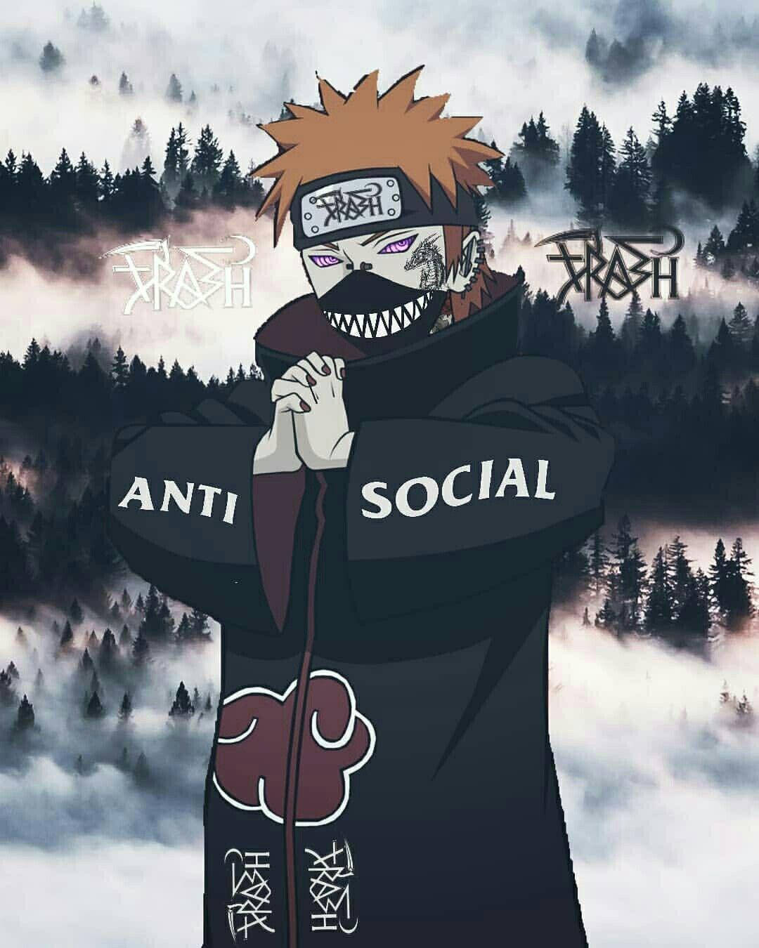 Naruto Anti Social -esteettinen Taustakuvat