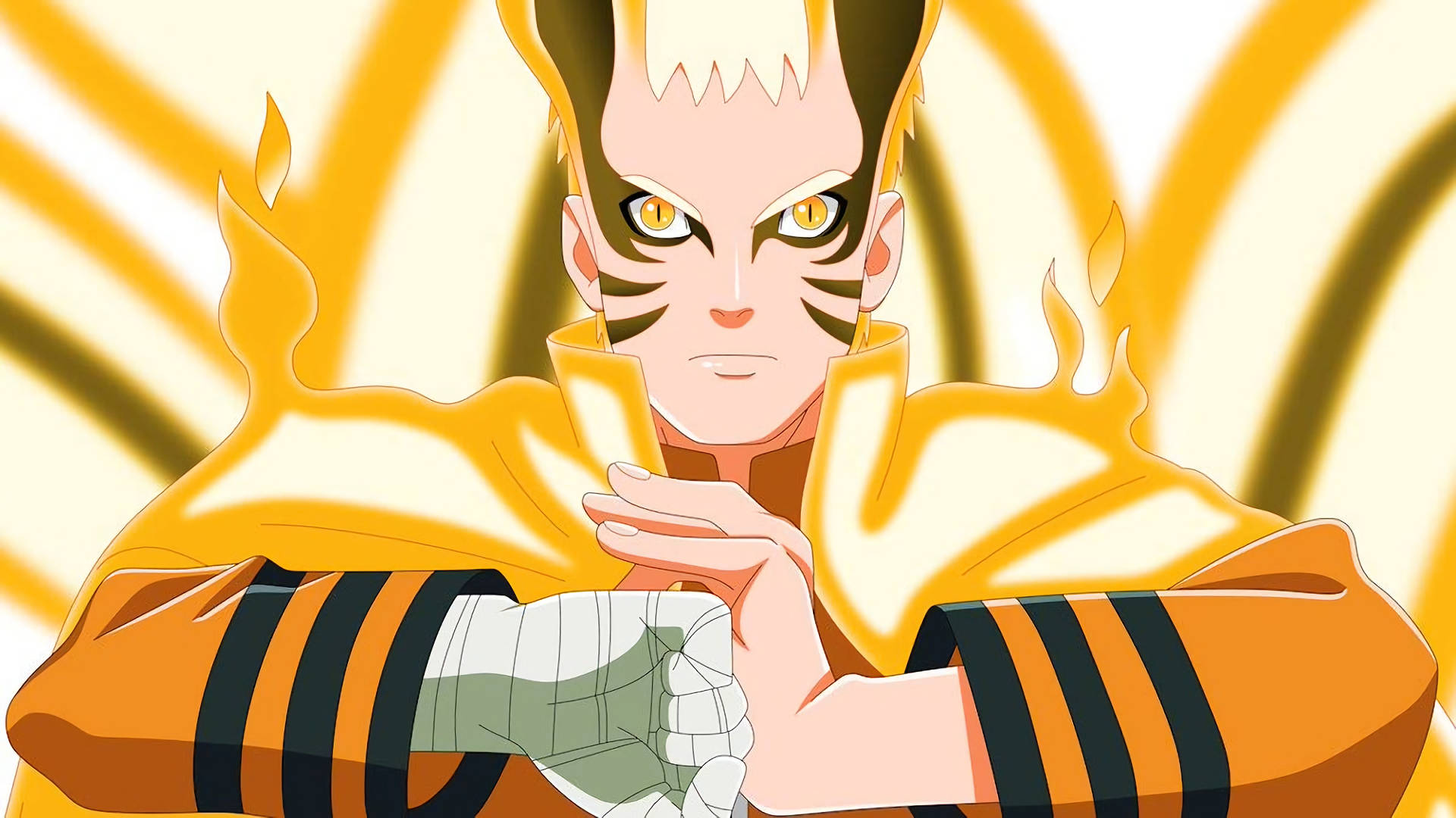 Naruto Baryon-tila liekeissä Taustakuvat