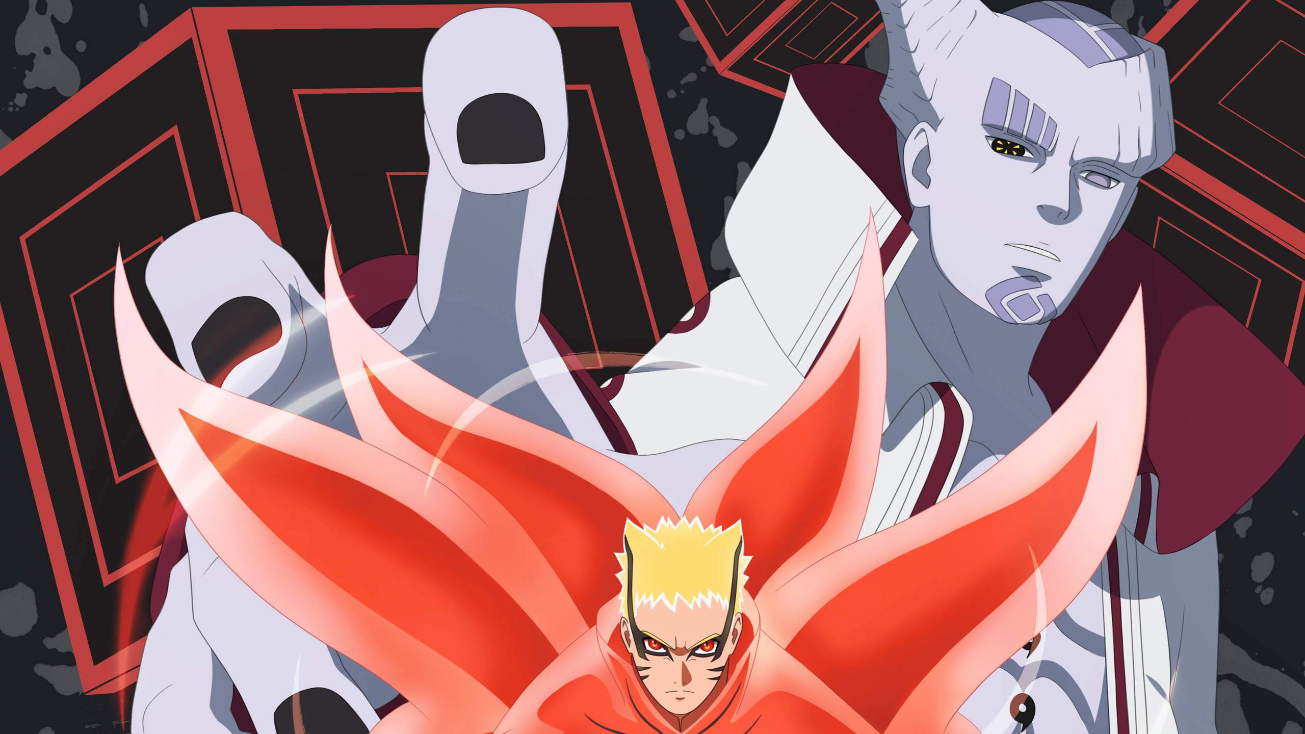 Naruto Baryon-tila Isshiki käsi Taustakuvat