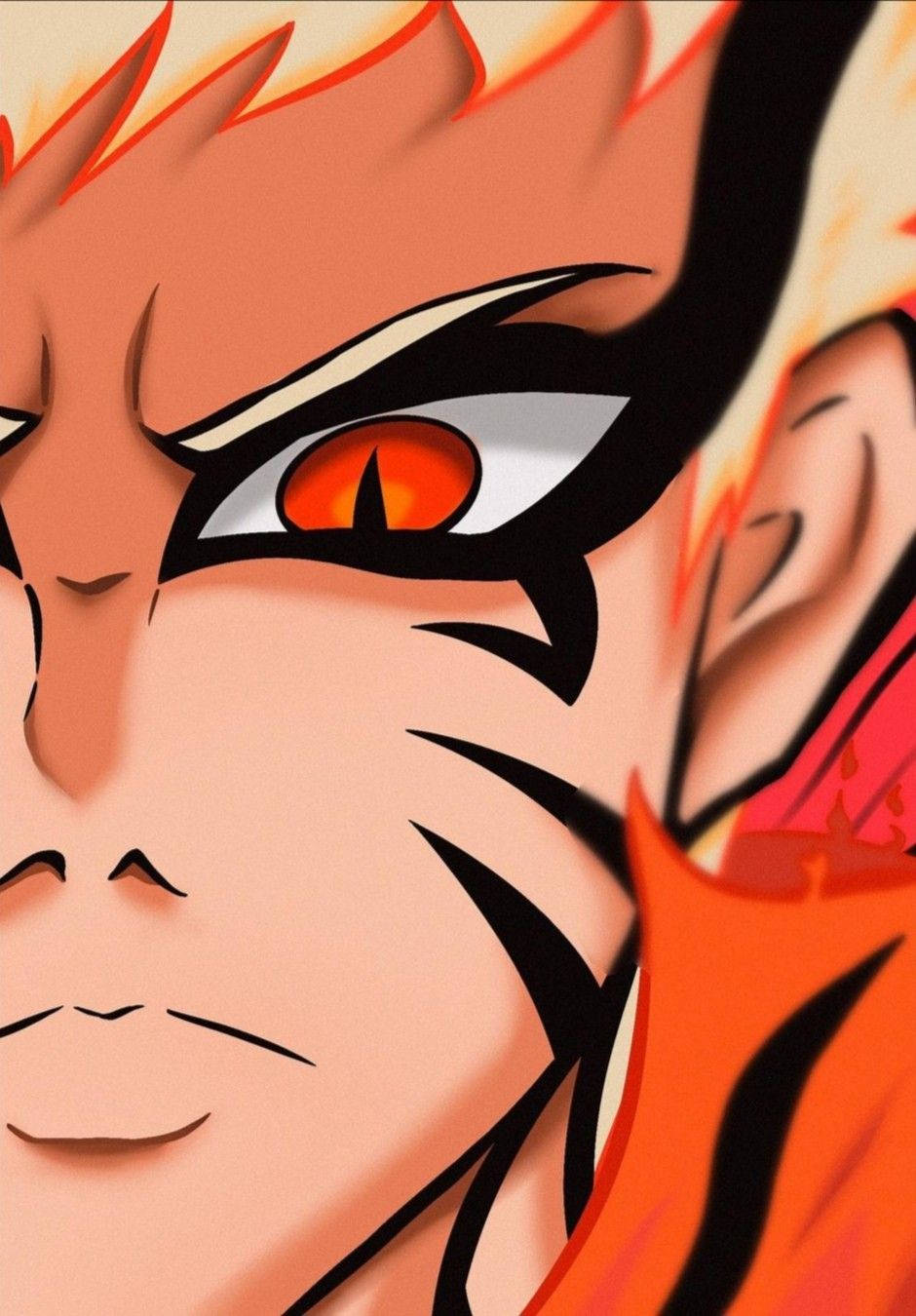 Naruto Baryon-tila puolikas kasvot Taustakuvat