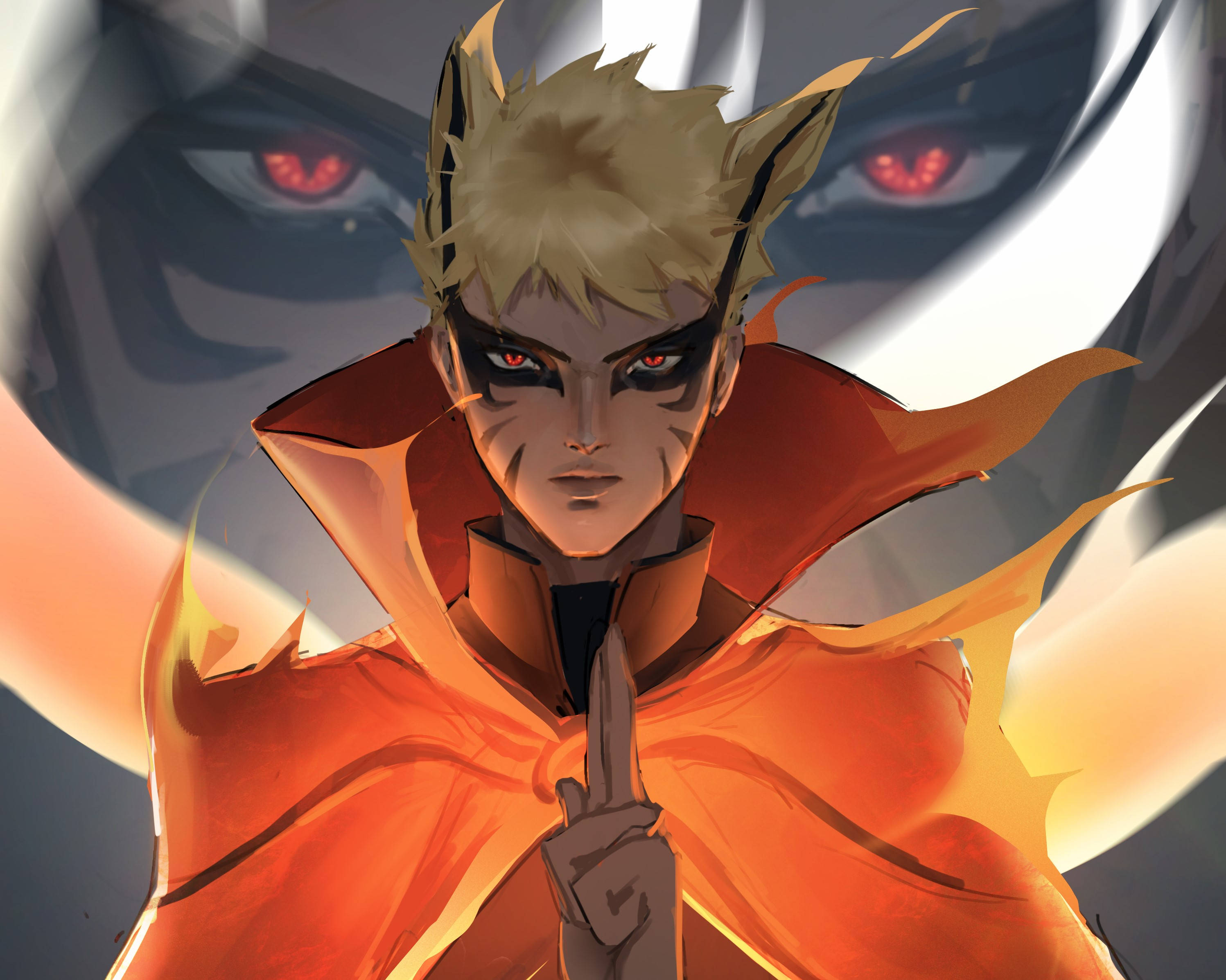 Naruto Baryon-tilan kasvot Taustakuvat