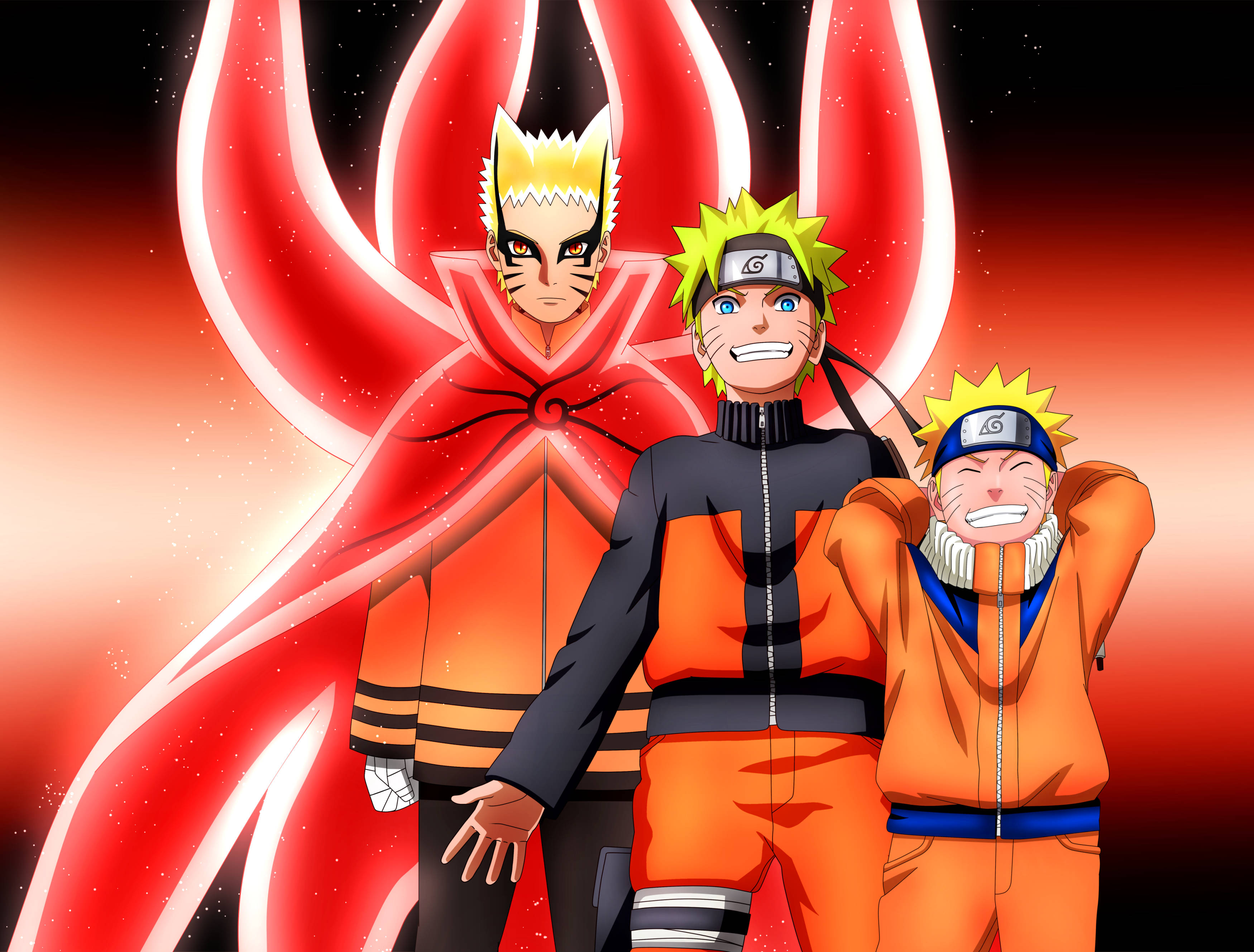 Naruto Baryon-tilan muutos Taustakuvat