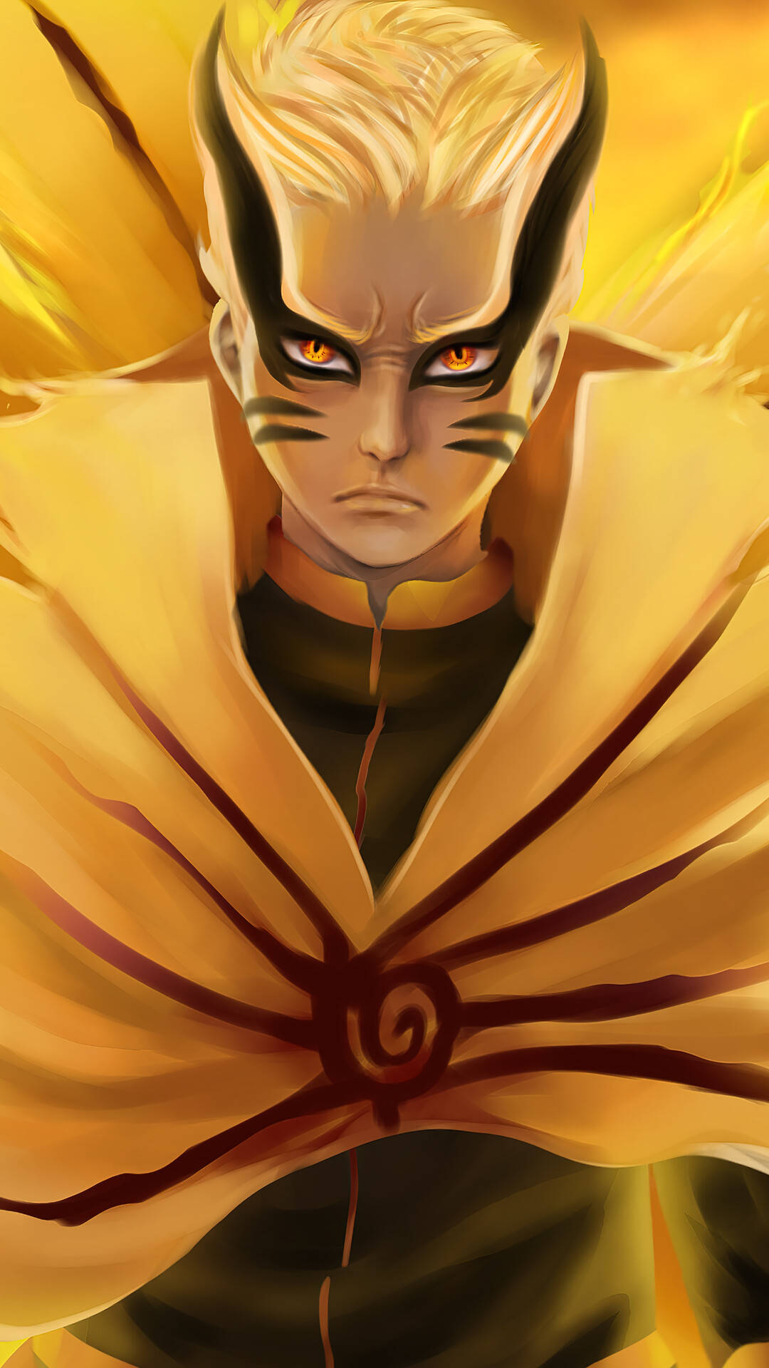 Naruto Bayron-moodin lopullinen muoto muotokuva Taustakuvat