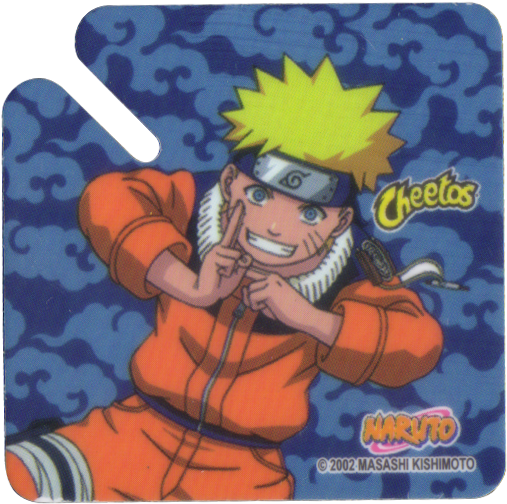 Naruto Cheetos-mainoskortti Taustakuvat