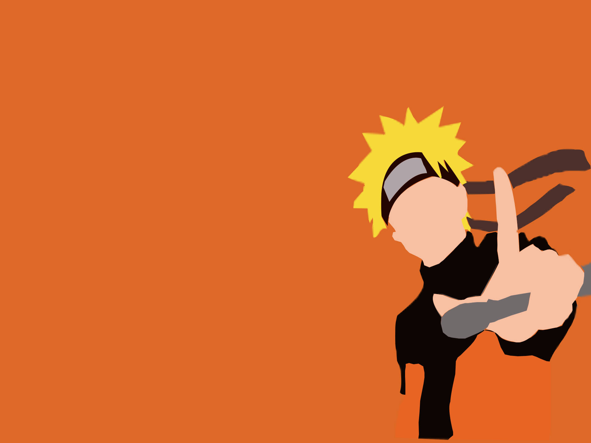 Naruto Digitaalinen Taidejuliste Taustakuvat