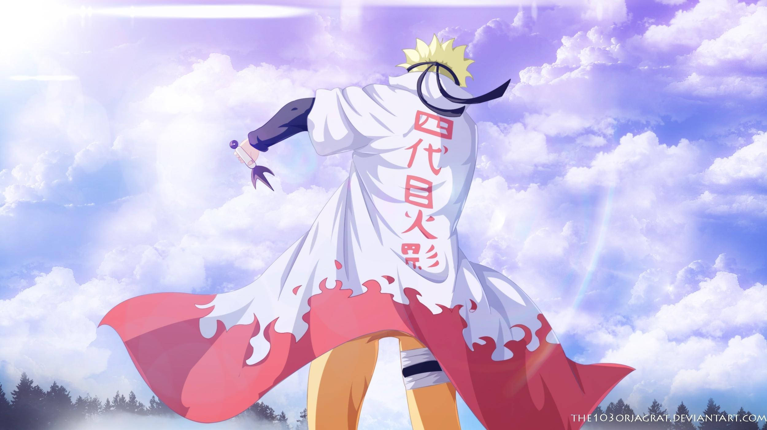 Naruto Hokagena esteettinen Taustakuvat