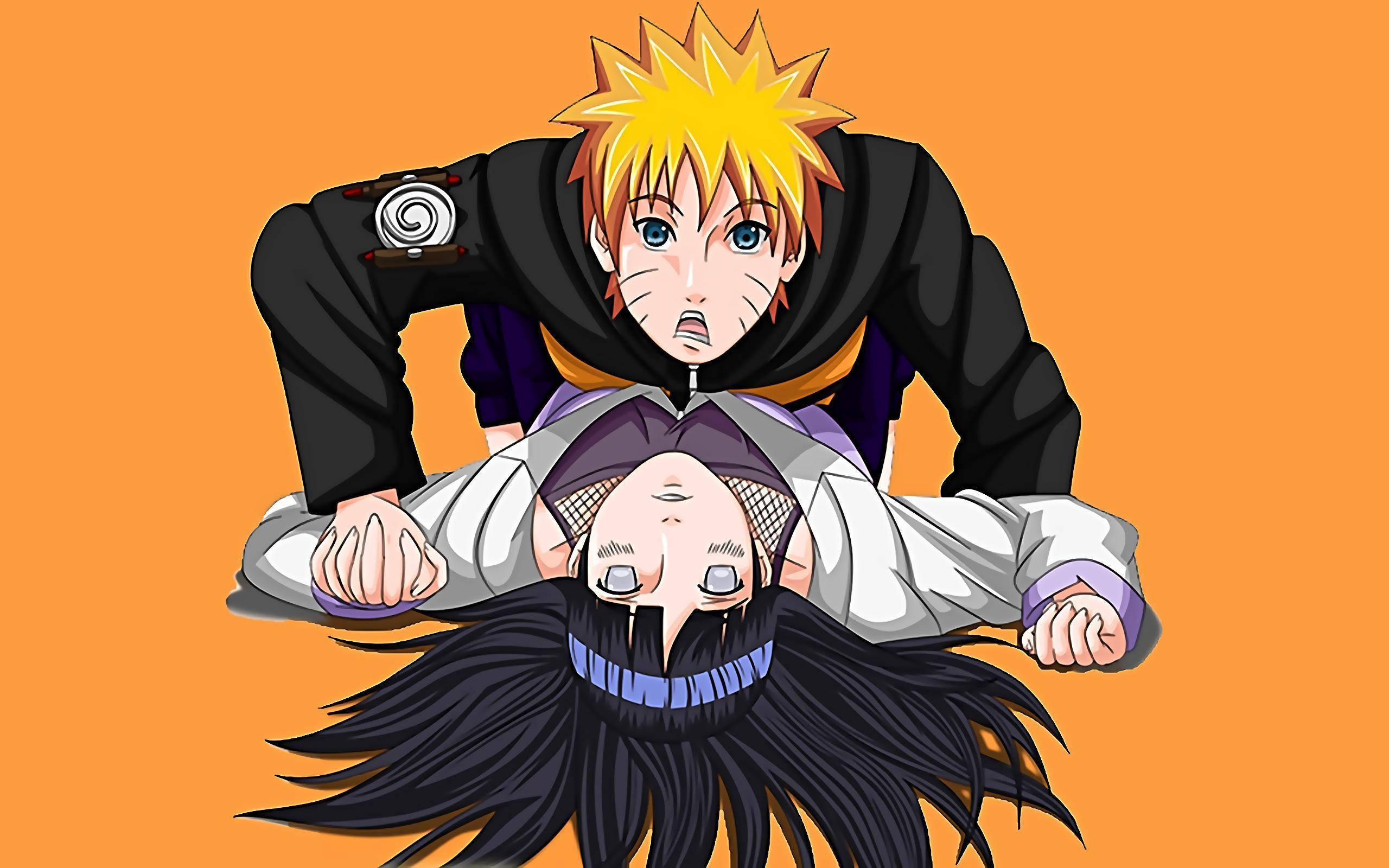 Naruto ja Hinata Anime Taidetta Taustakuvat