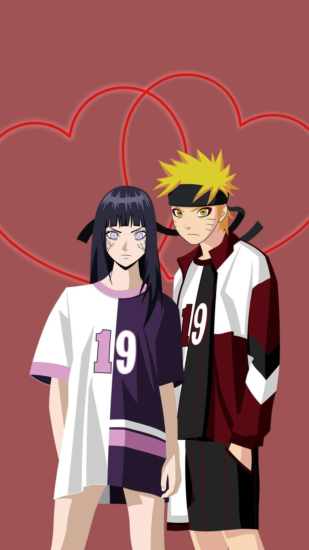 Naruto ja Hinata arkiasussa Taustakuvat