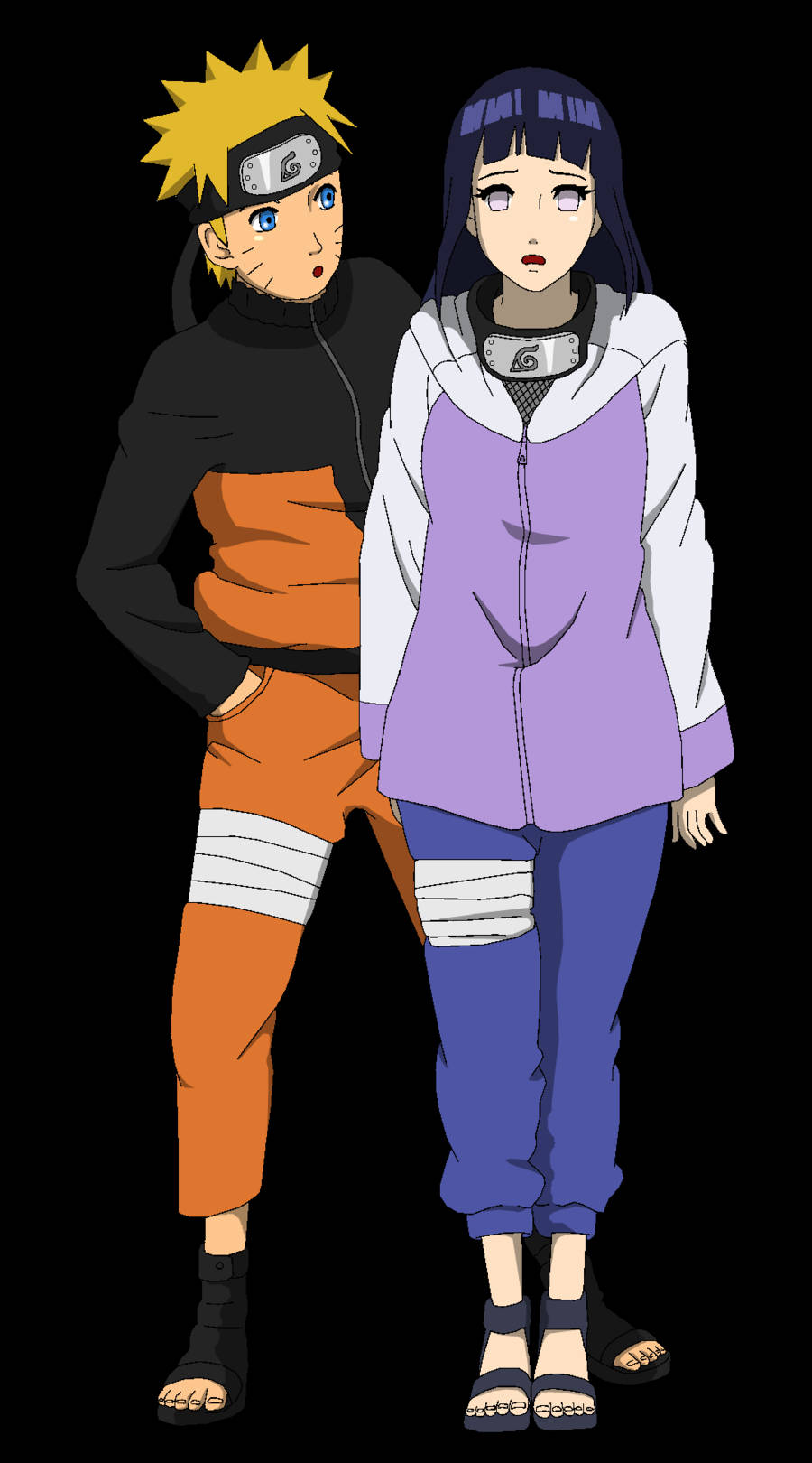 Naruto ja Hinata minimalistinen Taustakuvat