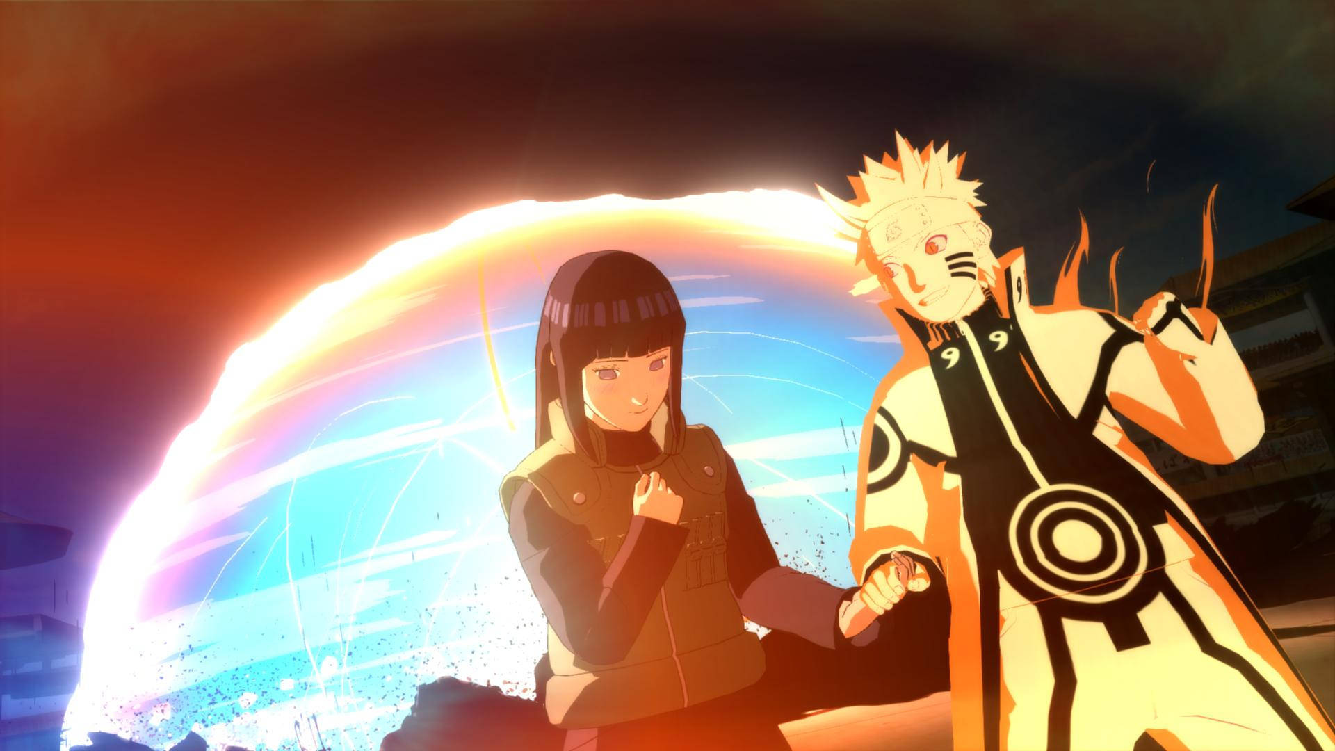 Naruto ja Hinata ninjasota Taustakuvat