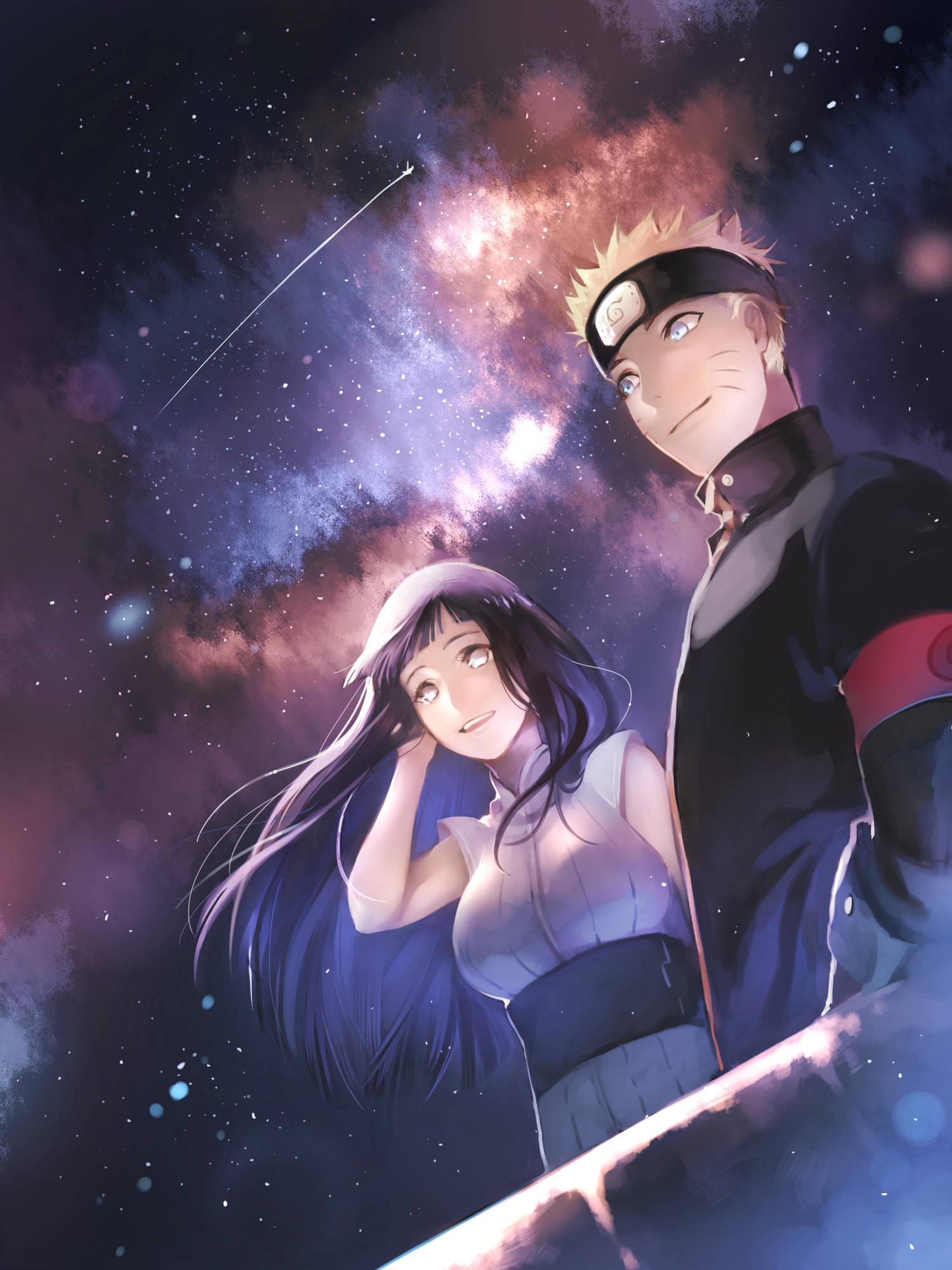 Naruto ja Hinata Tähtisadetta Taustakuvat
