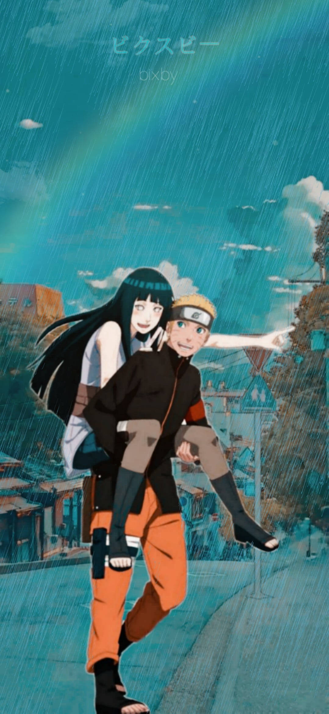 Naruto ja Hinata esteettinen animepari Taustakuvat