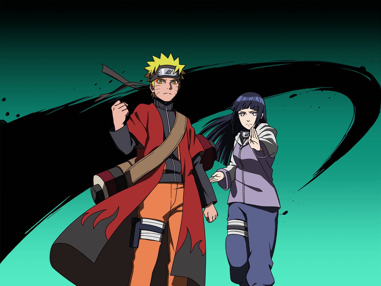 Naruto ja Hinata viisastilassa Taustakuvat
