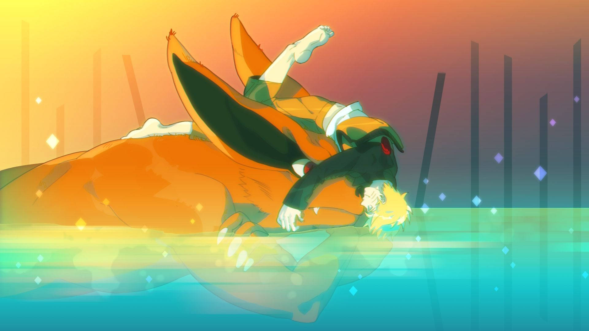 Naruto ja Kurama, täydellinen kaksikko Taustakuvat