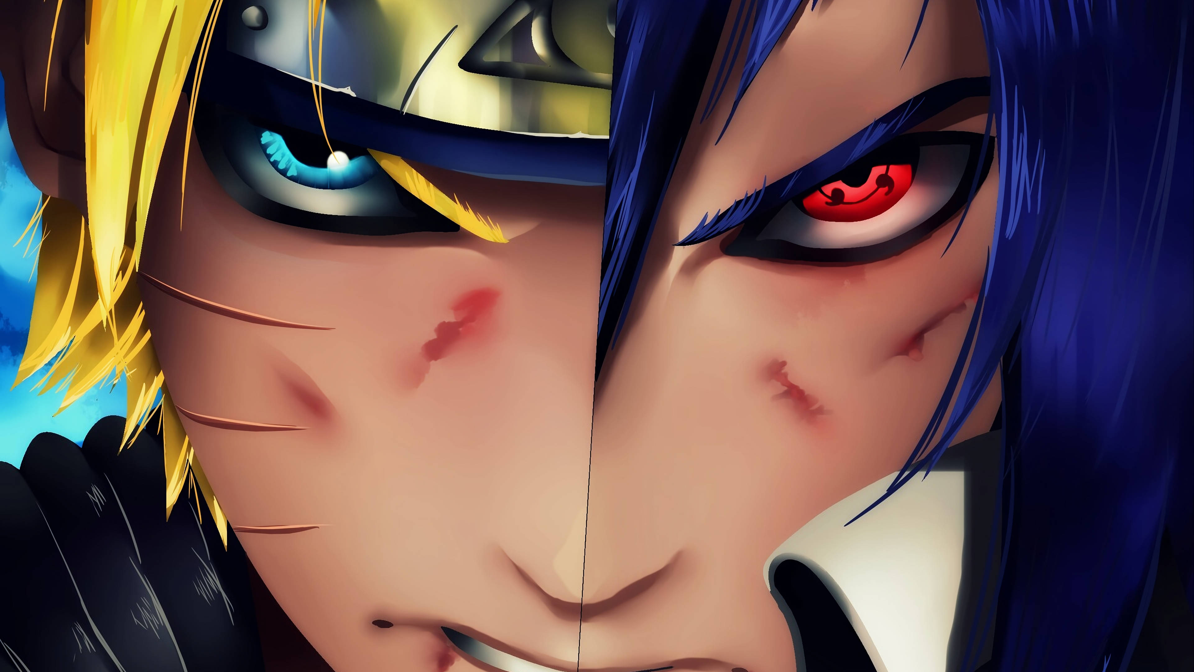 Naruto ja Sasuke lähikuva Taustakuvat