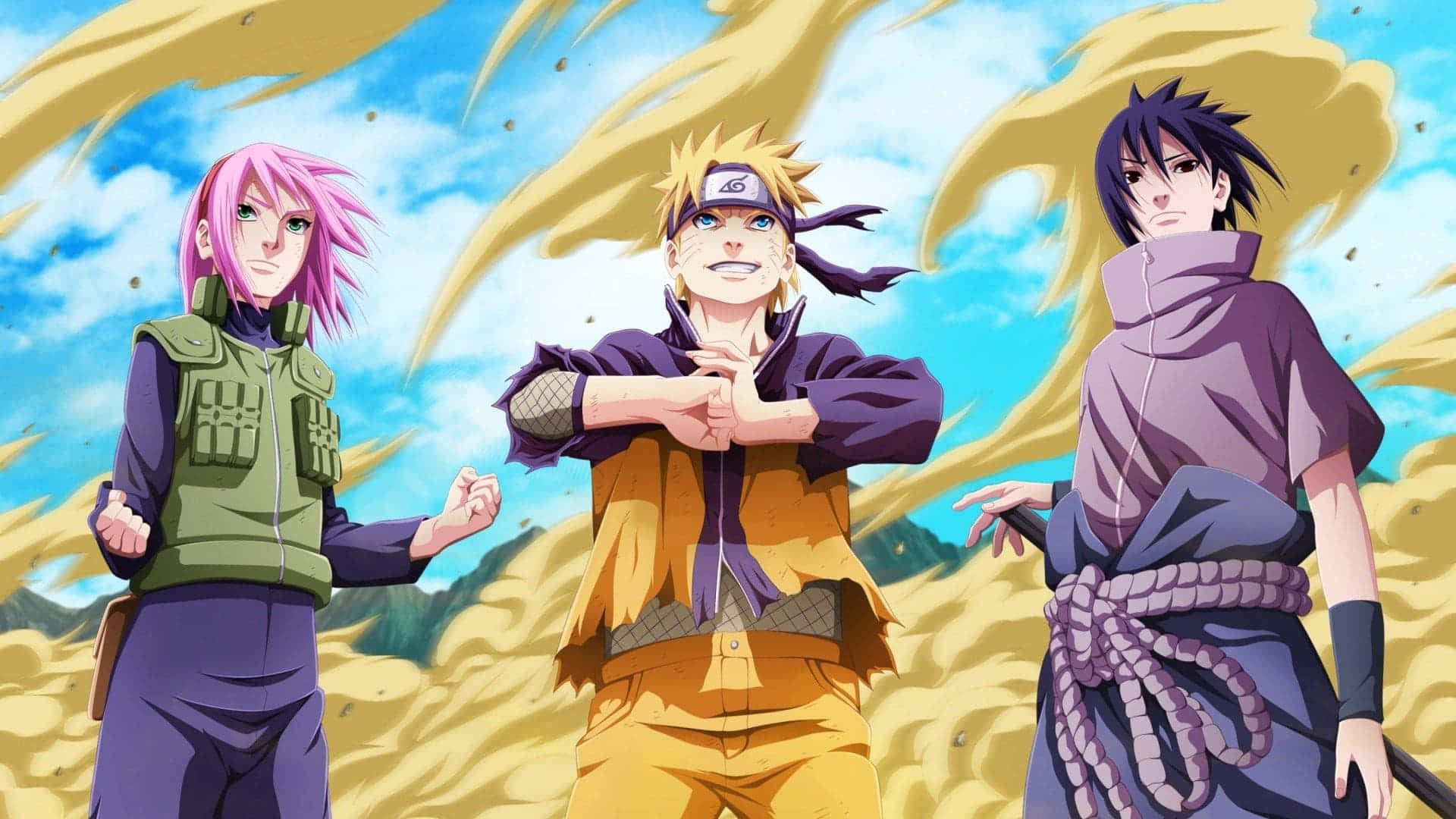 Naruto ja Sasuke – Legendaarinen kilpailu Taustakuvat