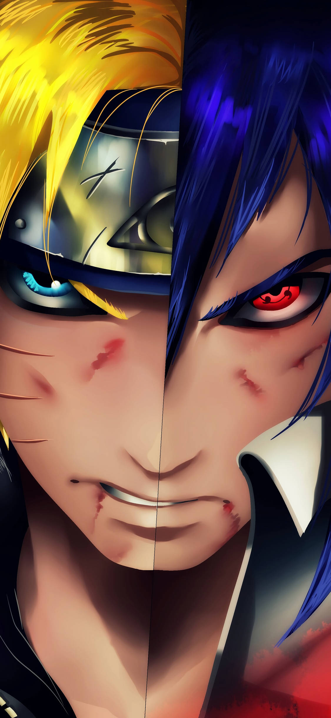 Naruto ja Sasuke yhdistyvät Taustakuvat