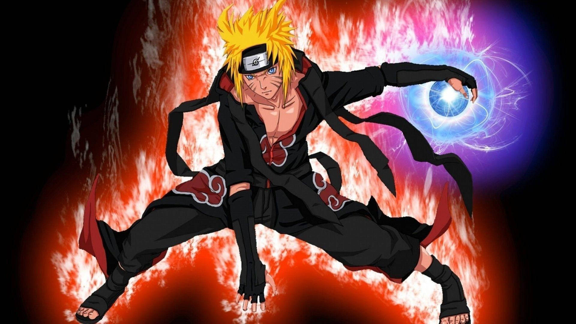 Naruto-juliste Akatsukin viitta Taustakuvat