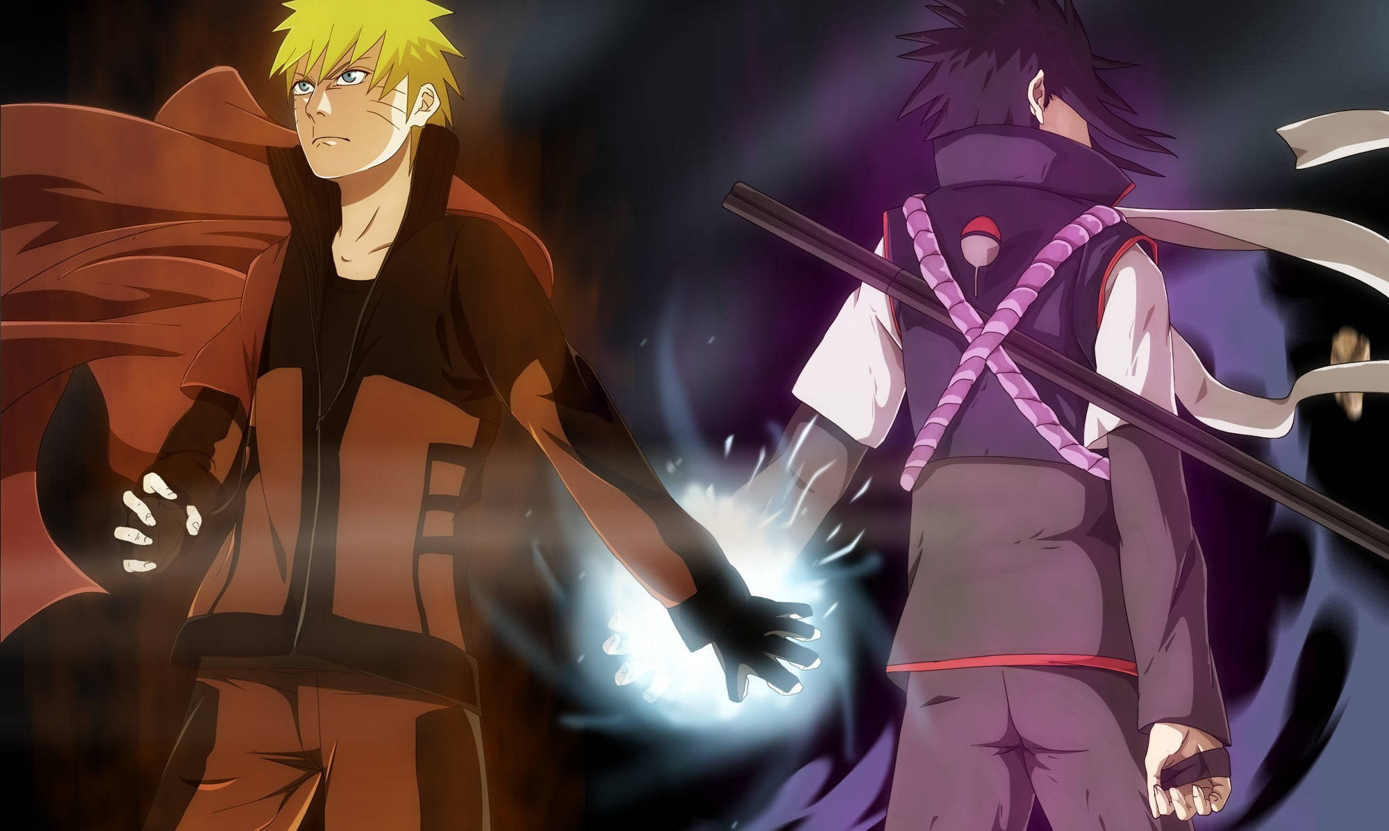 Naruto Live Sasuke Kipinäkäsien Tekniikka Taustakuvat