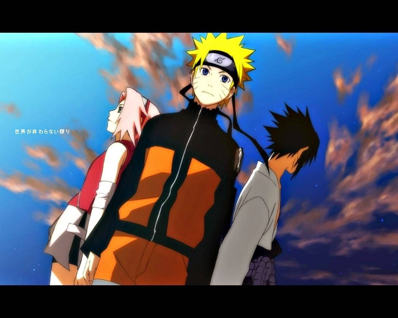 Naruto Live Team 7 Taivas Estetiikka Taustakuvat