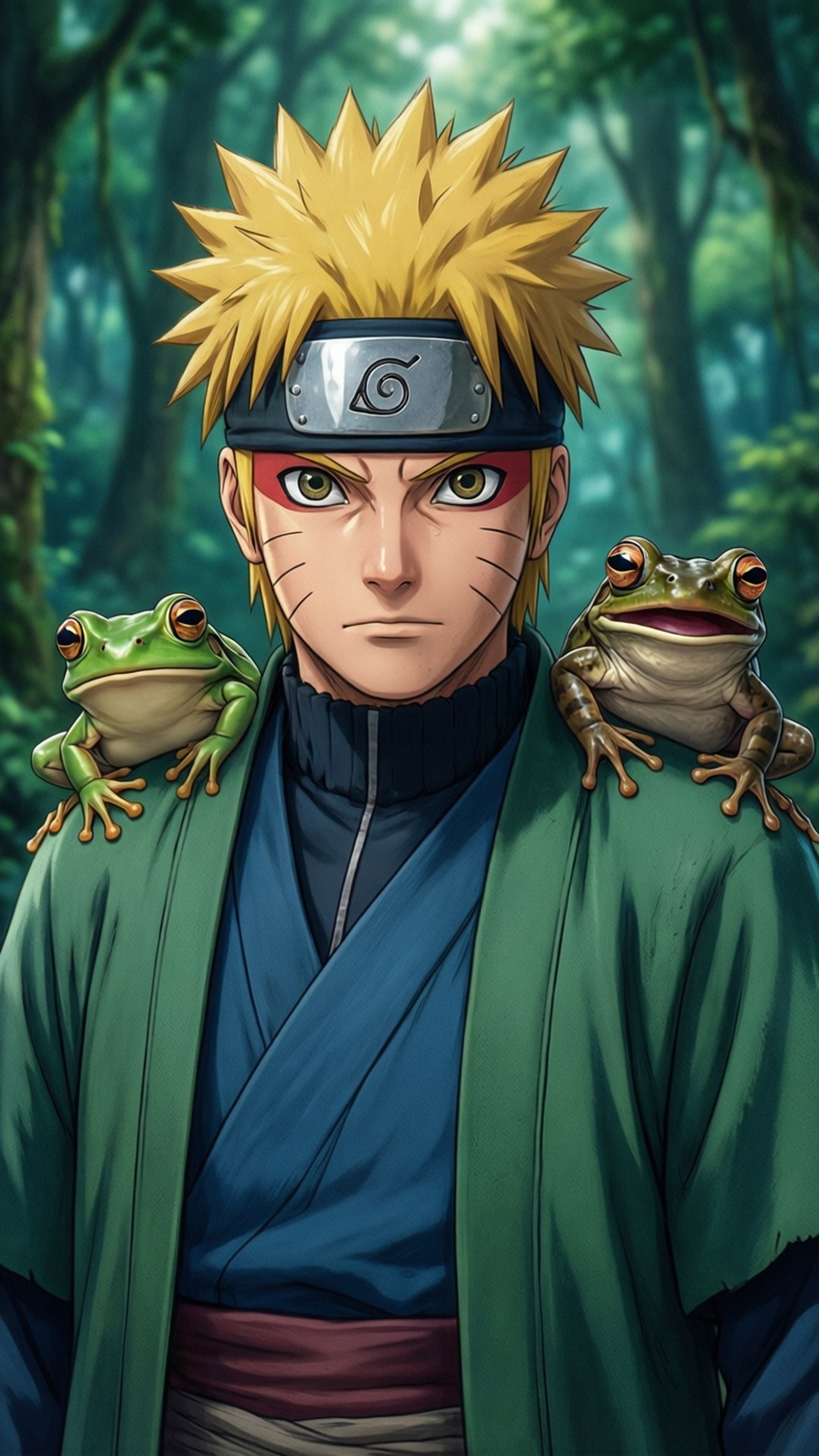 Naruto sammakoiden kanssa Taustakuvat