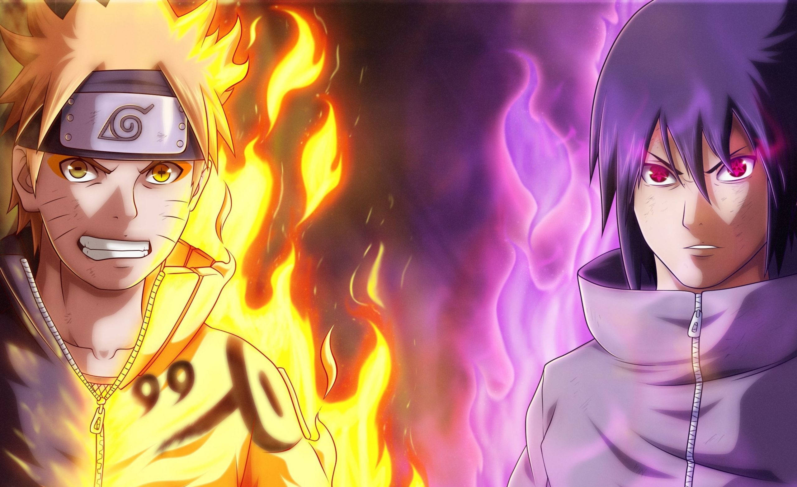 Naruto Sasuke Chakra-juliste Taustakuvat
