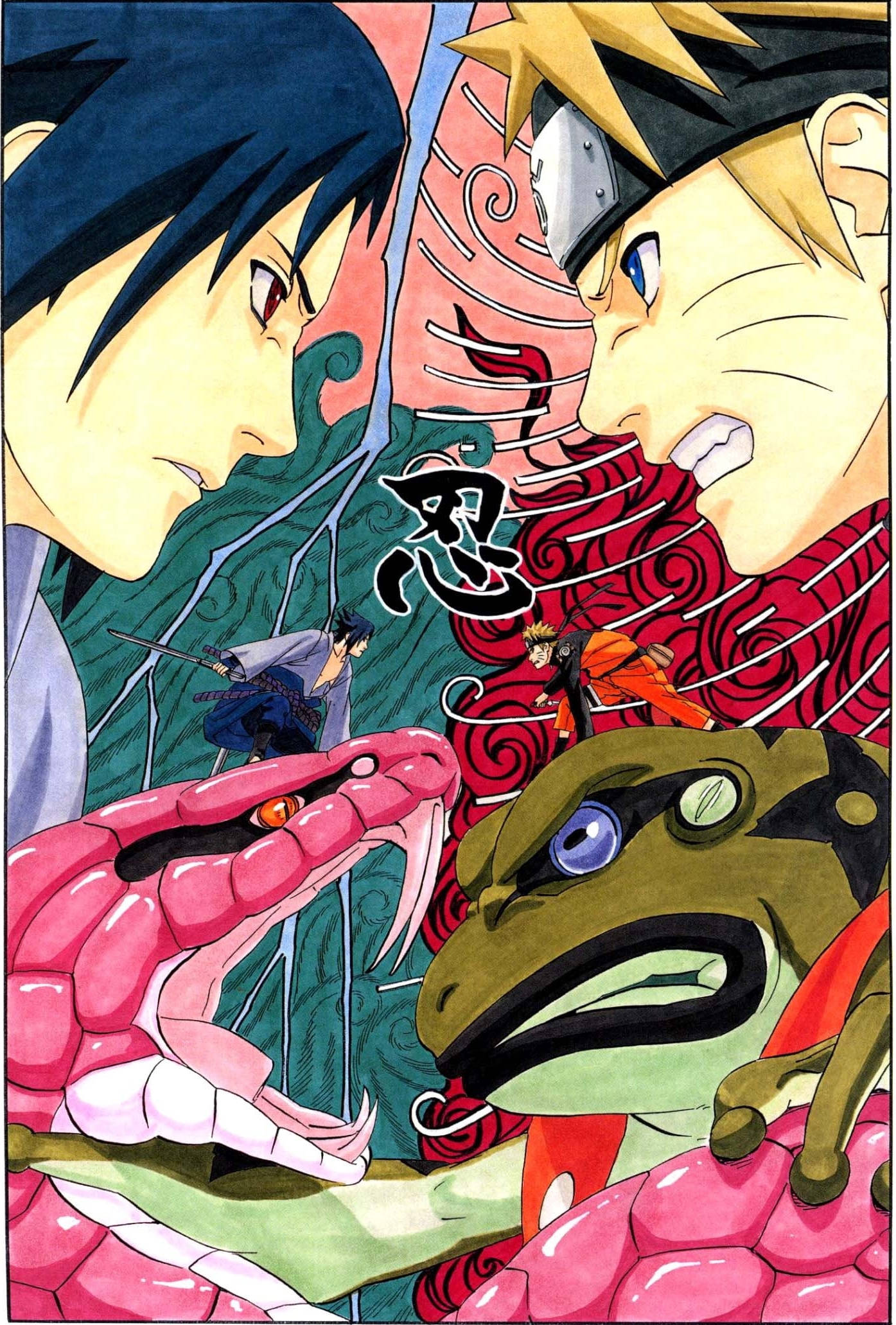 Naruto Sasuke Sota Juliste Taustakuvat