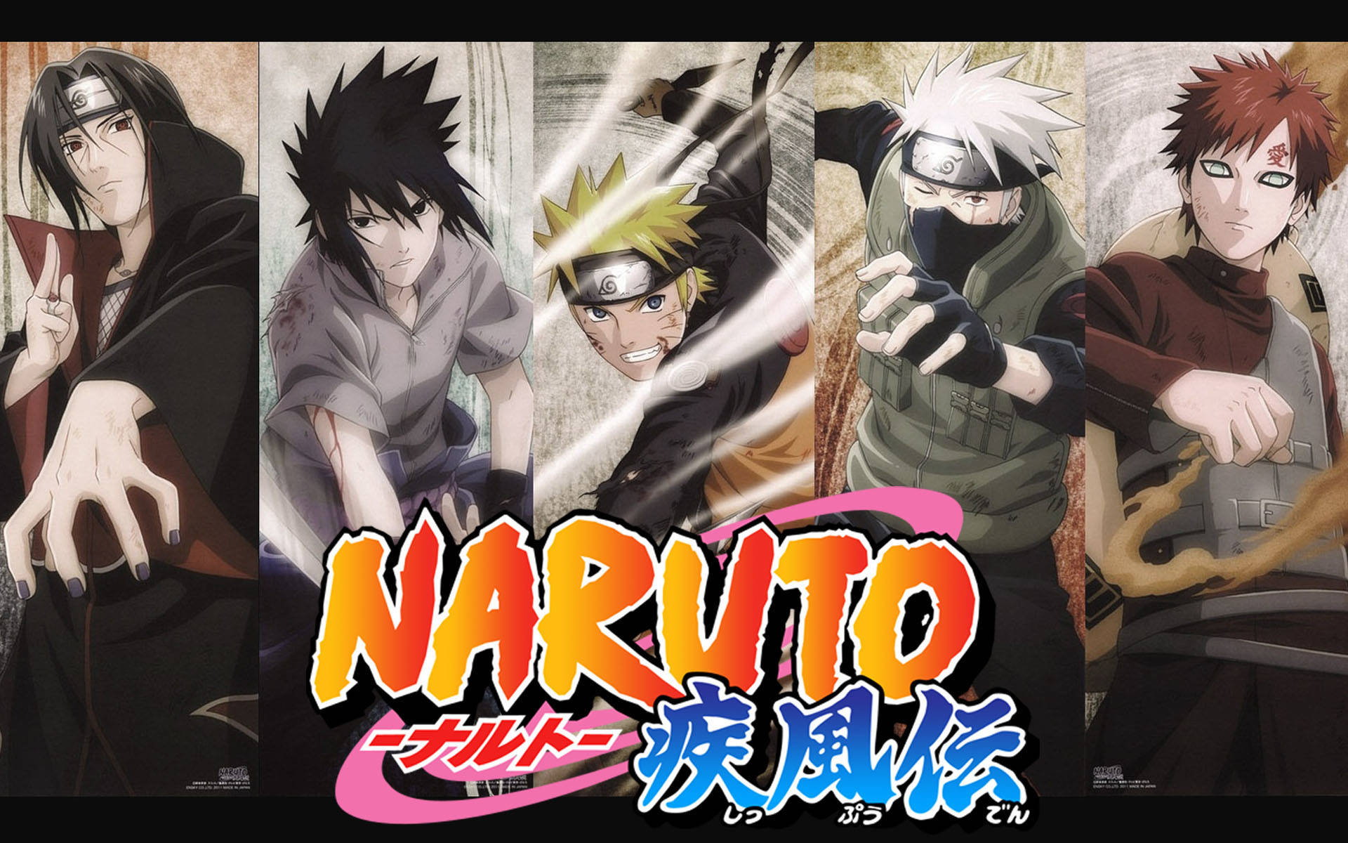 Naruto Shippuden -juliste Taustakuvat