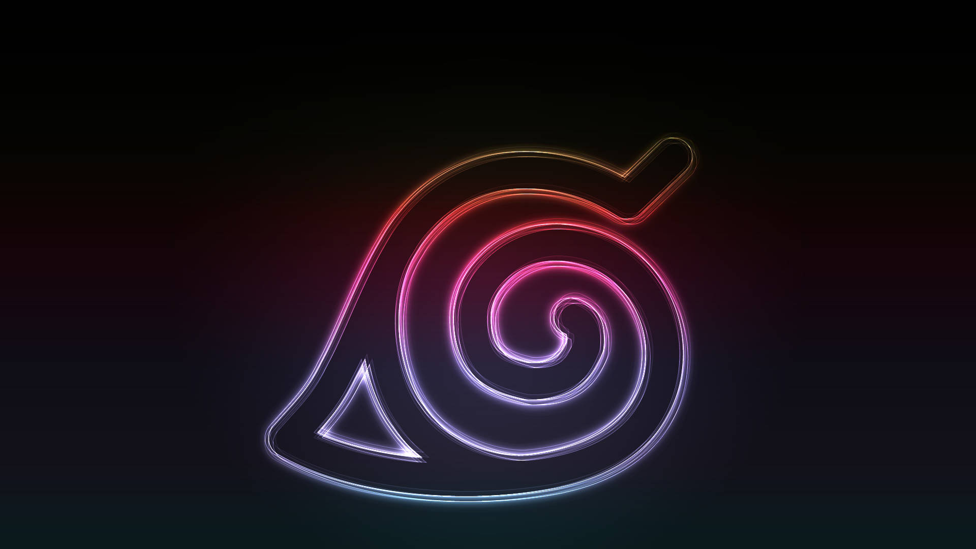 Naruto-symboli neonväreissä Taustakuvat