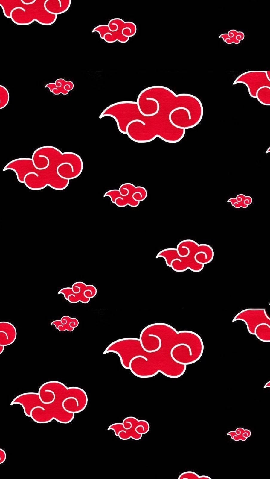 Naruto-symboli pilvikuoseilla Taustakuvat