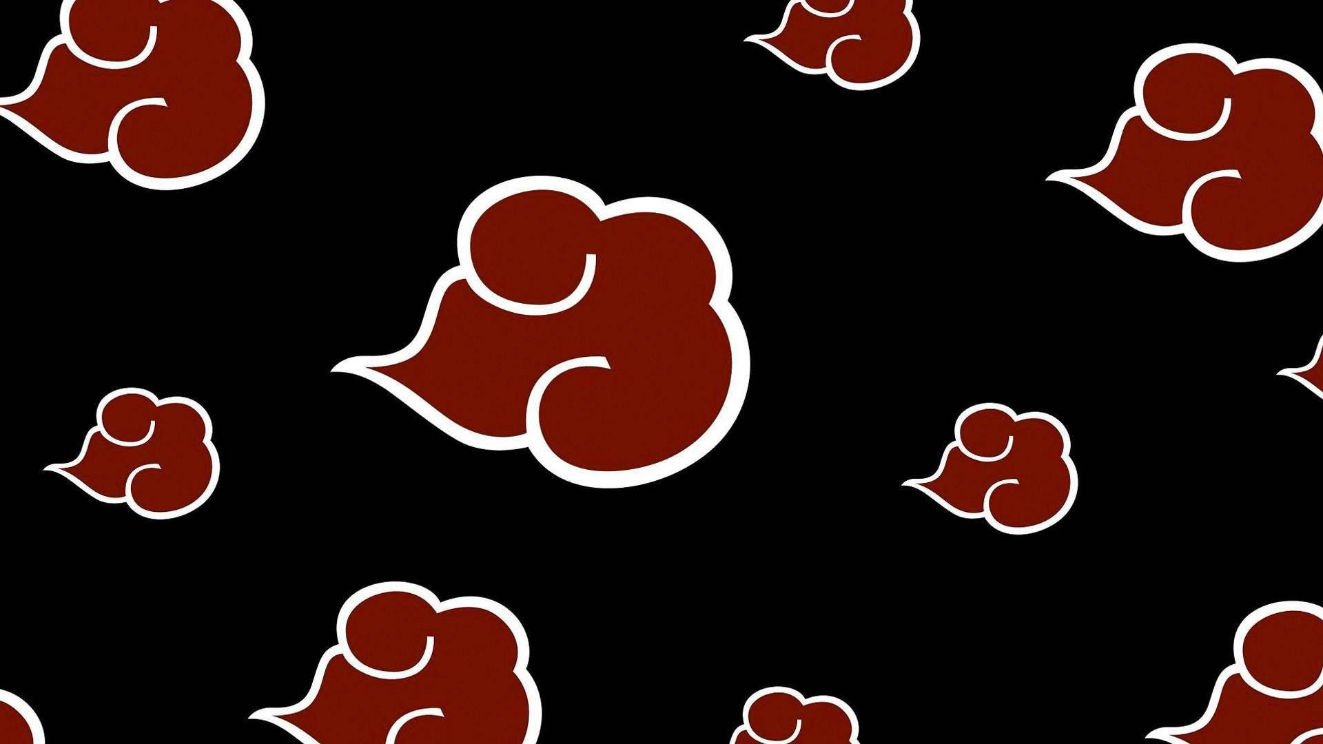 Naruto-symboli tyylitelty pilvi Taustakuvat