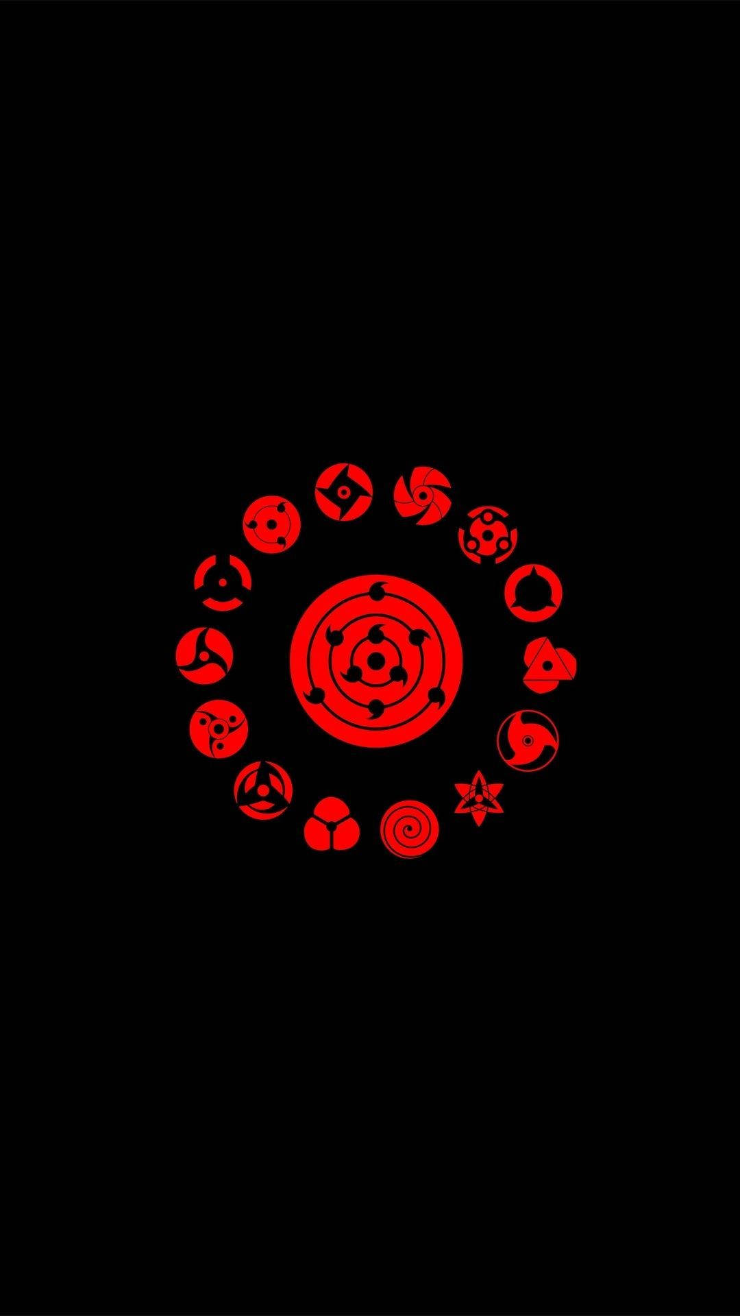 Naruto-symbolien kokoelma Taustakuvat