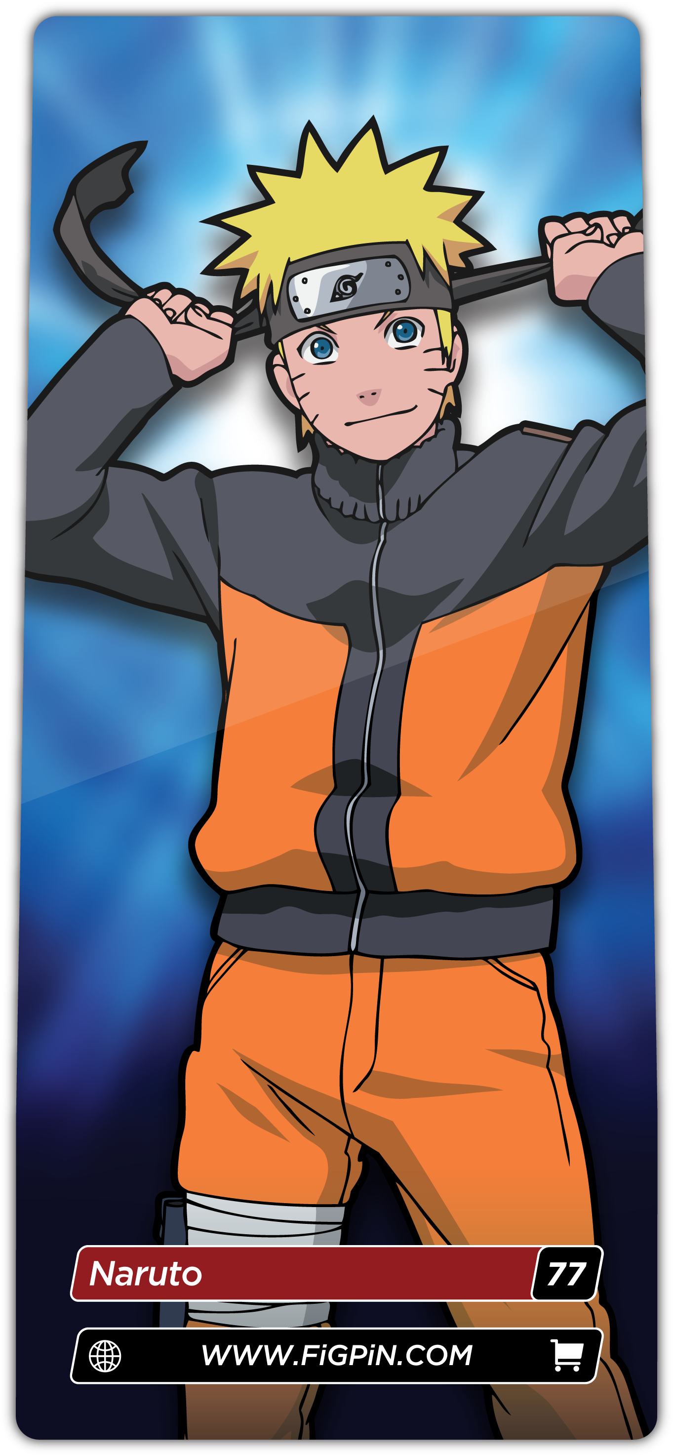 Naruto Uzumaki Fig - Keräilypinssejä Taustakuvat