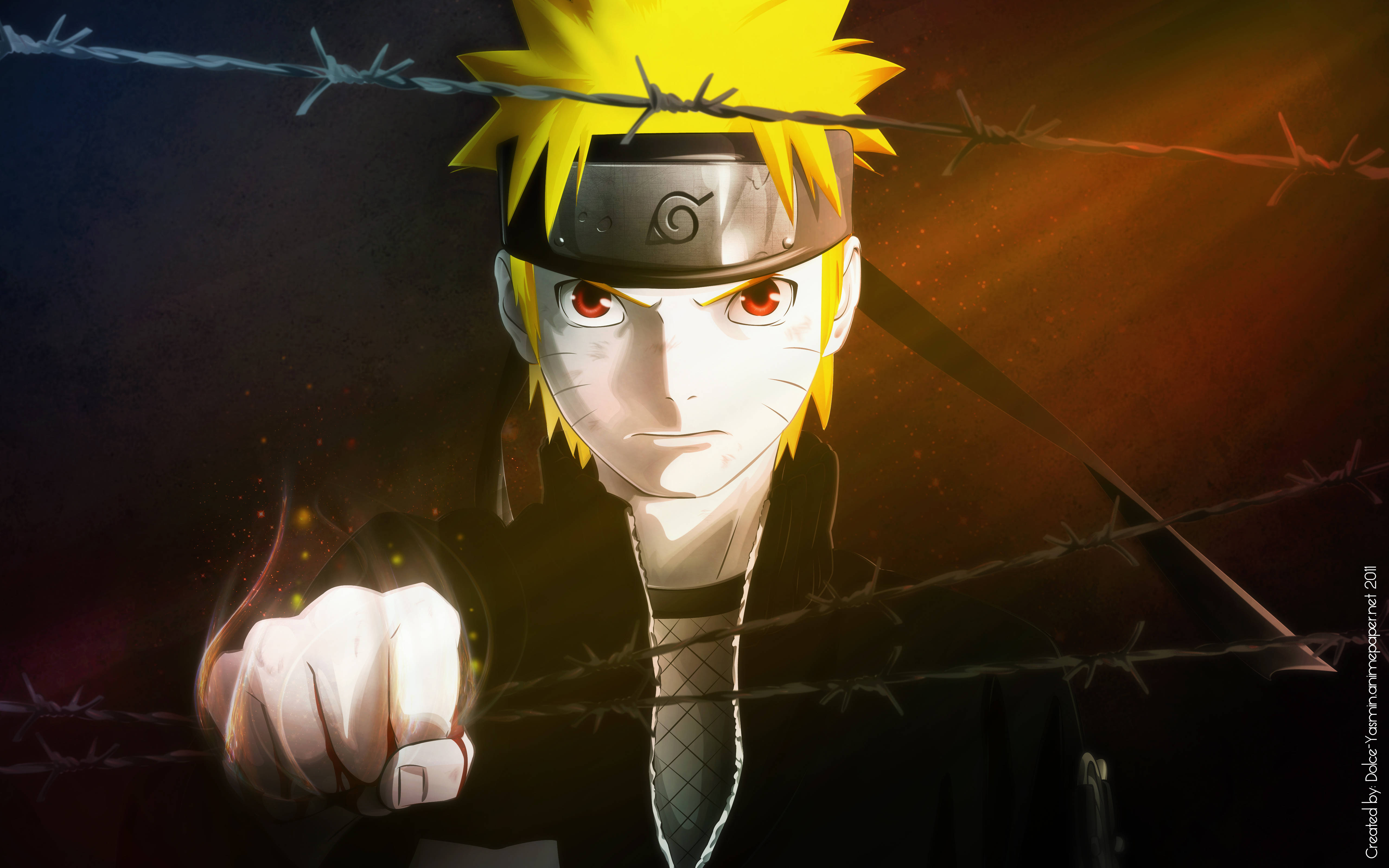 Naruto Uzumaki Piikkilanka Taustakuvat