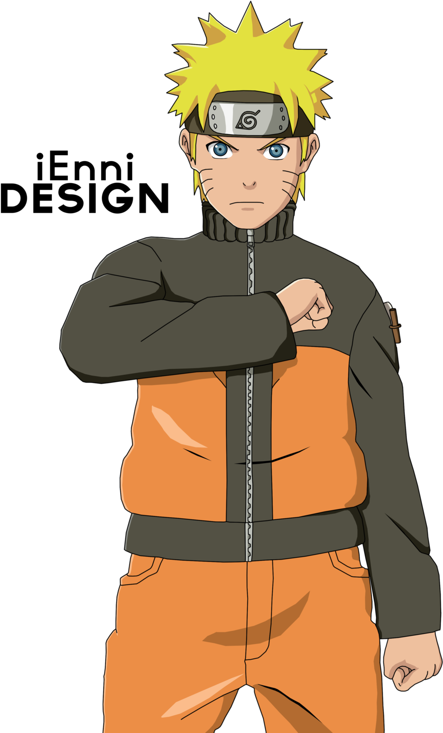 Naruto Uzumaki seisoo asennossa Taustakuvat