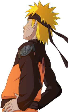 Naruto Uzumakin profiiliasento Taustakuvat