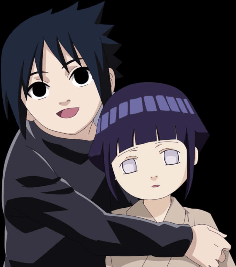 Naruton ja Hinatan animehala Taustakuvat